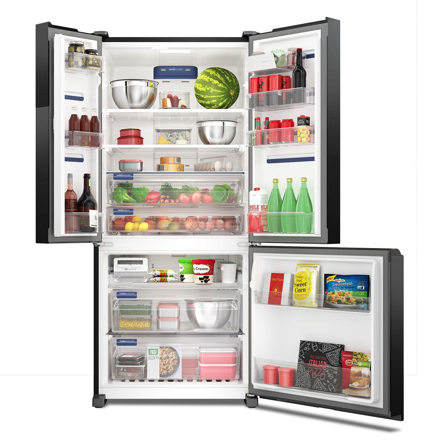Refrigerador Electrolux 590L No Frost 3 Puertas Inverter IM8B Negro-5
