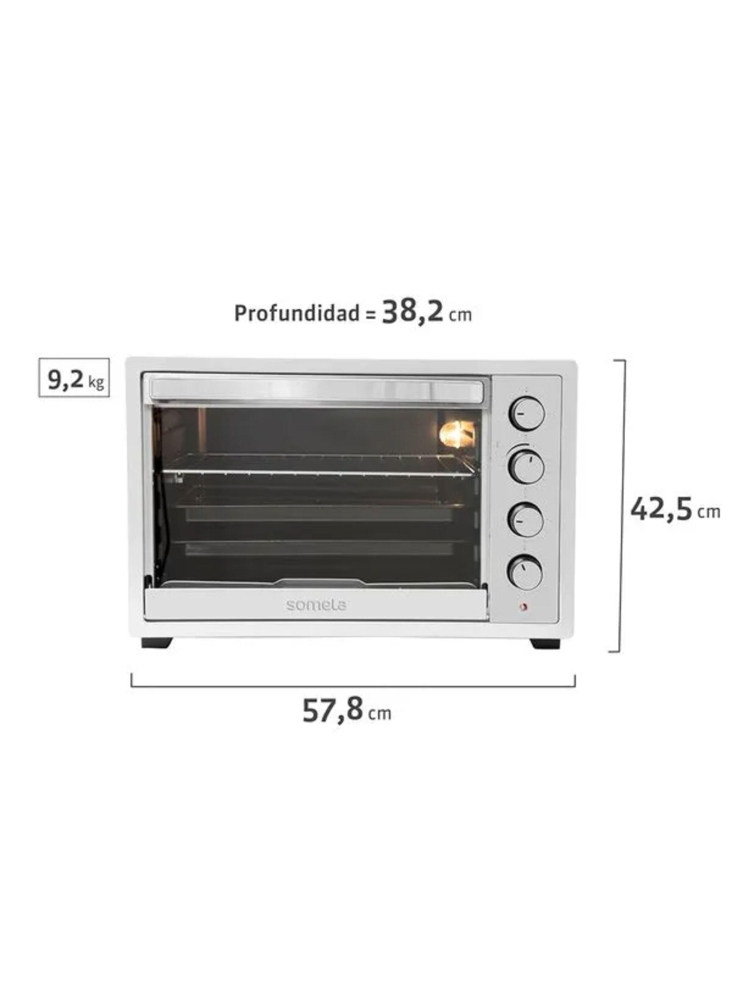 Horno Eléctrico 50 Litros Steel Oven-1