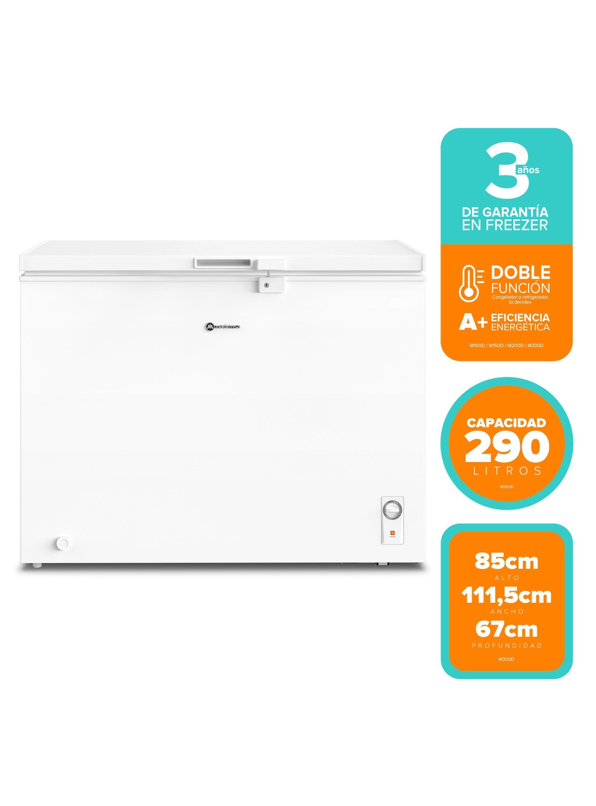 Congelador Freezer Horizontal 290L Frío Directo M300D-5