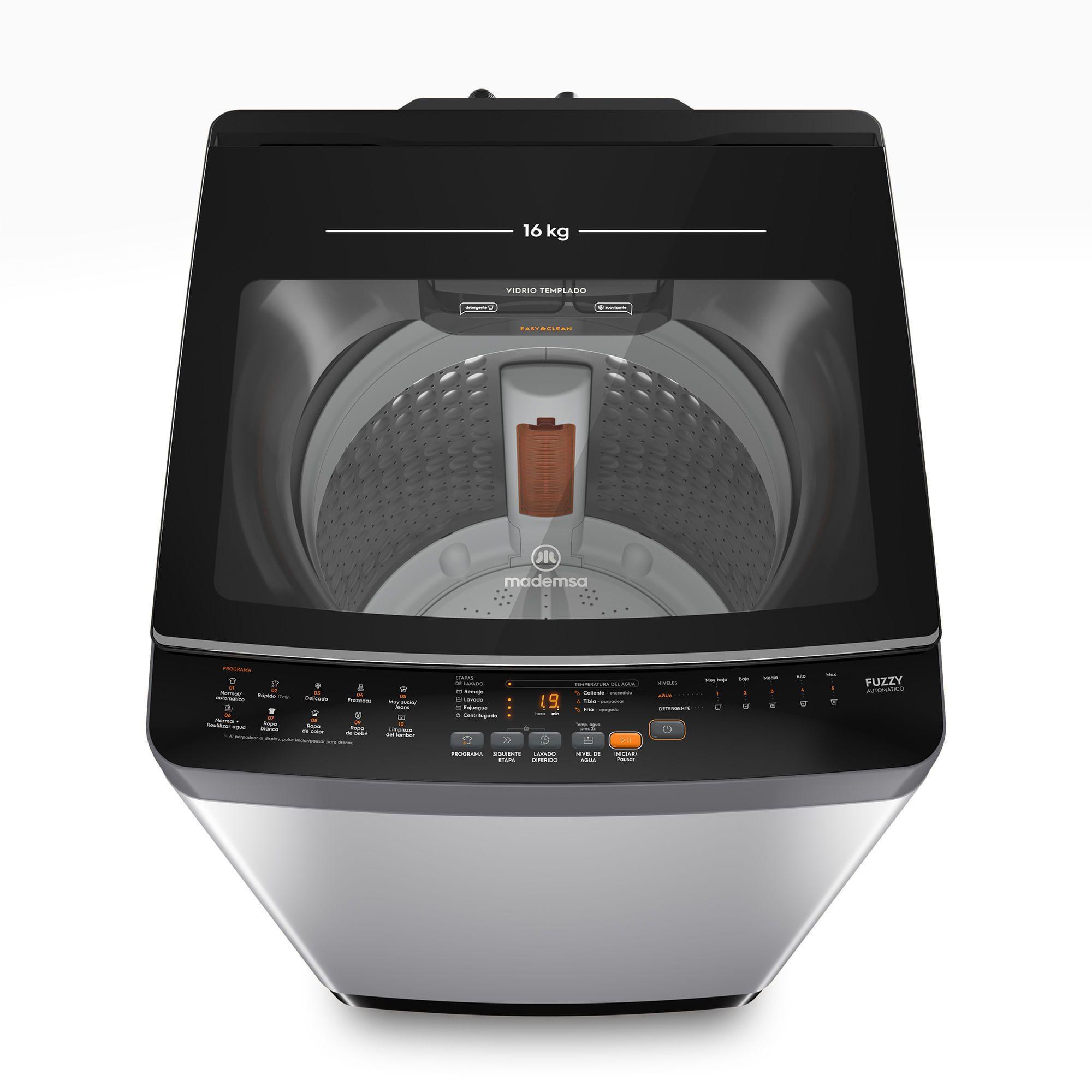 Lavadora Automática 16Kg Carga Superior MDWMT16S Silver-3