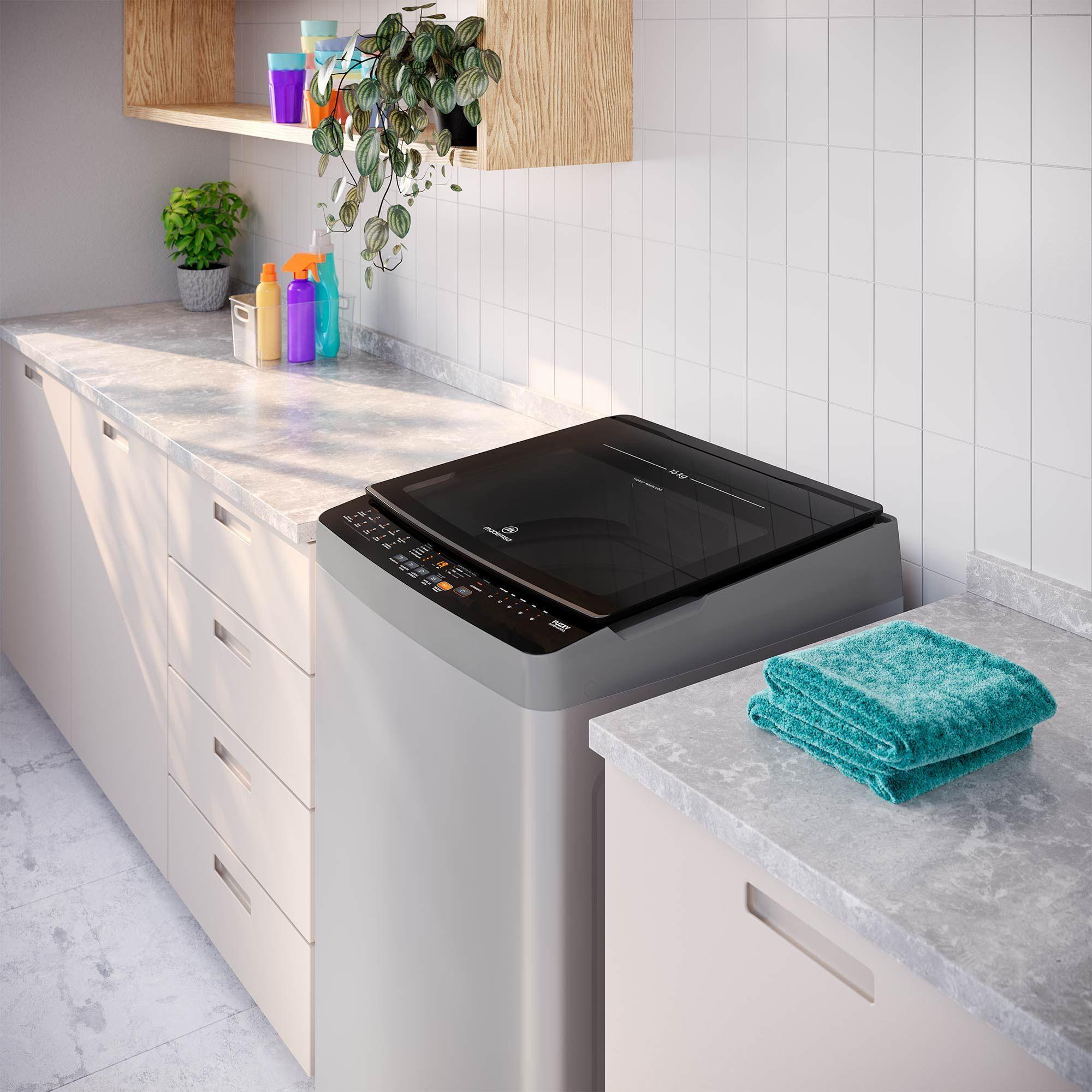 Lavadora Automática 16Kg Carga Superior MDWMT16S Silver-8