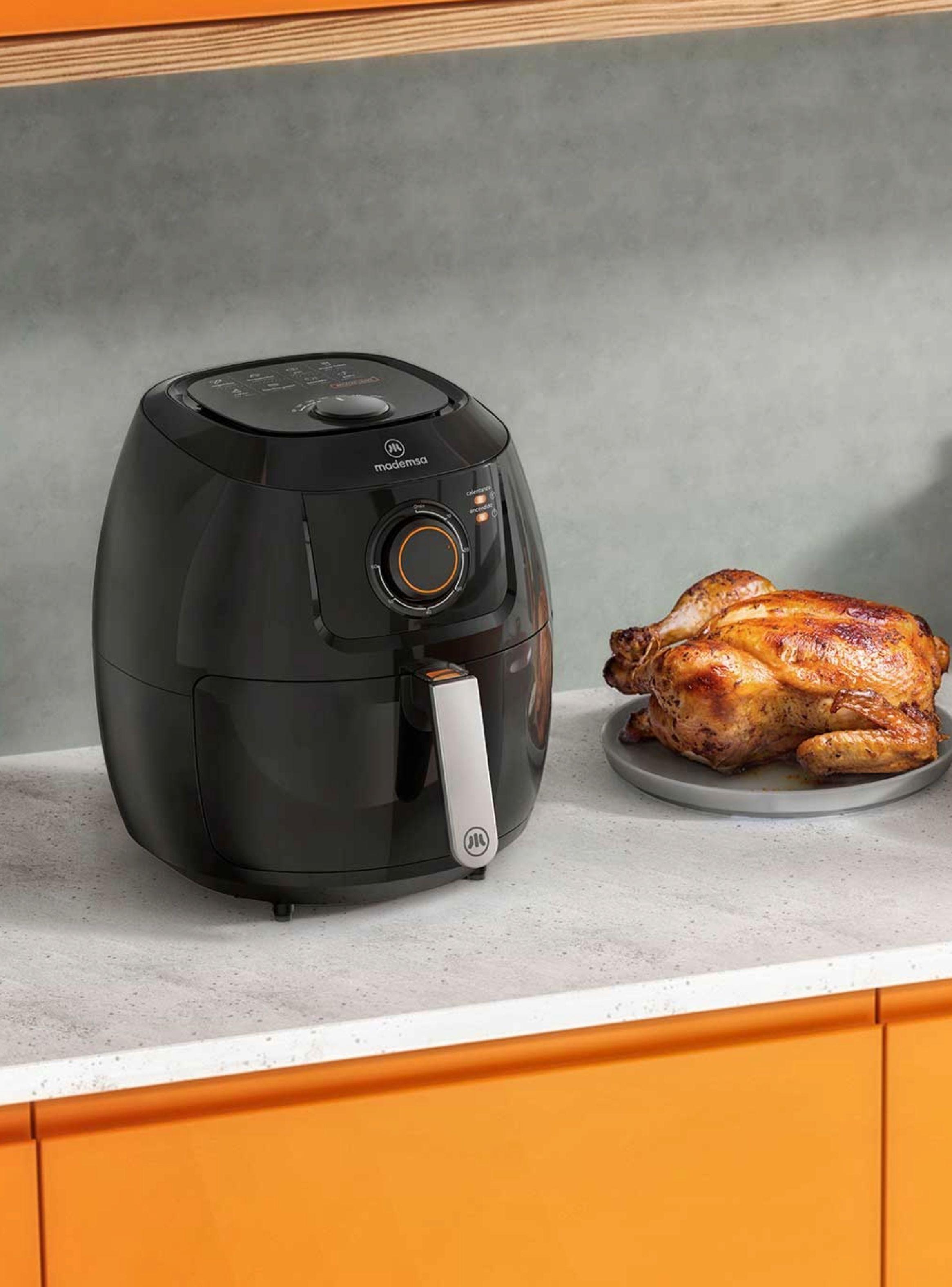 Freidora de Aire Mademsa 5L con Temporizador 1700W MAF50-3