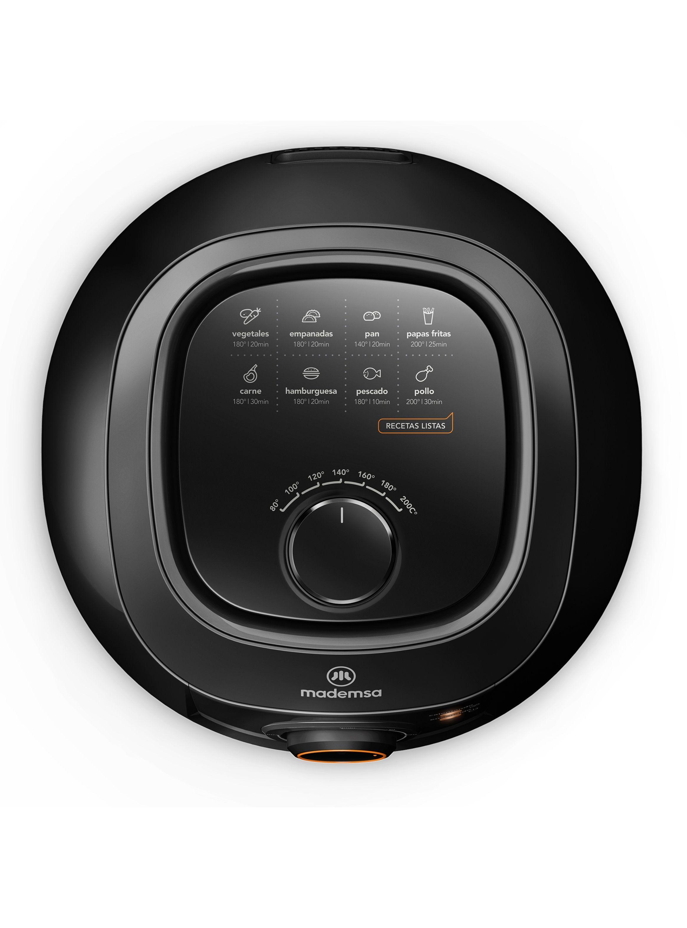 Freidora de Aire Mademsa 5L con Temporizador 1700W MAF50-4