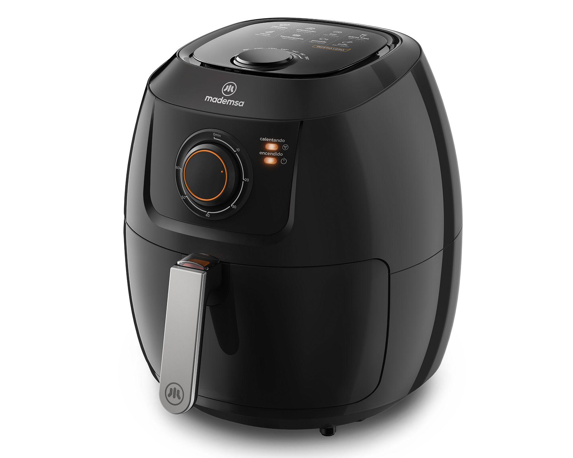 Freidora de Aire Mademsa 6,5 L con Temporizador 1700W MAF50-2
