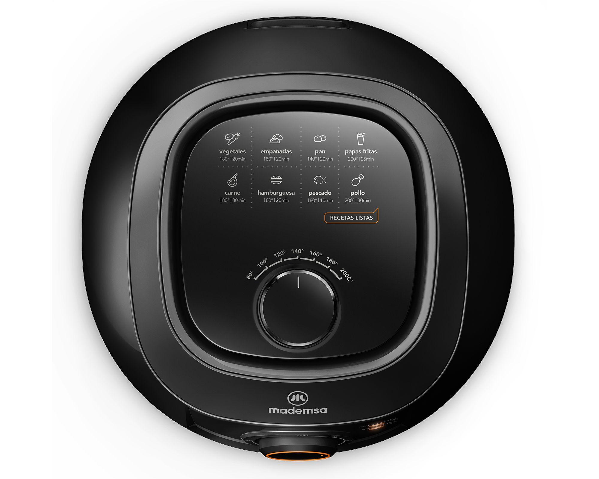 Freidora de Aire Mademsa 6,5 L con Temporizador 1700W MAF50-4