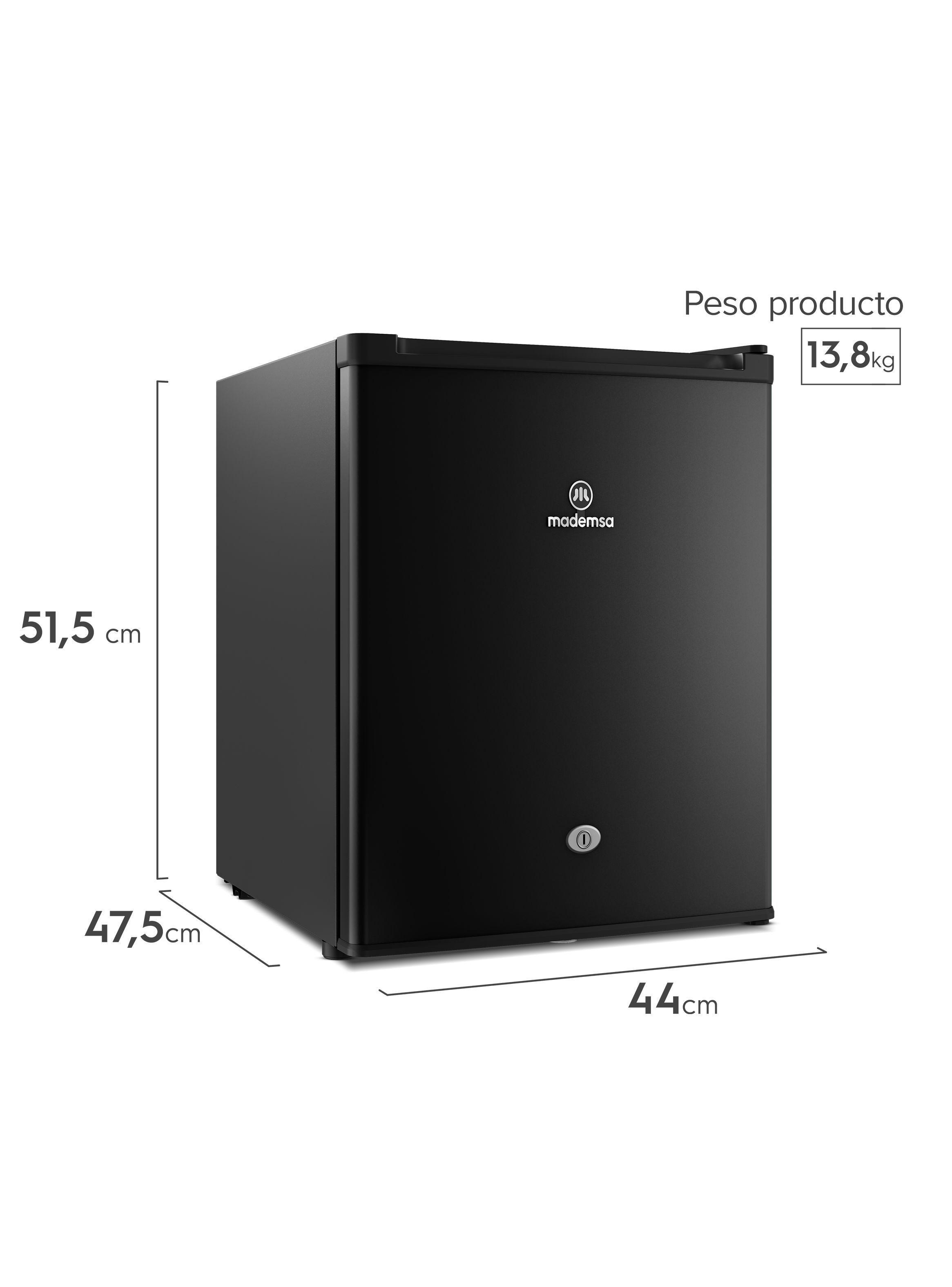 Frigobar 50L Frío Directo con Llave MMB50BLK Negro-1