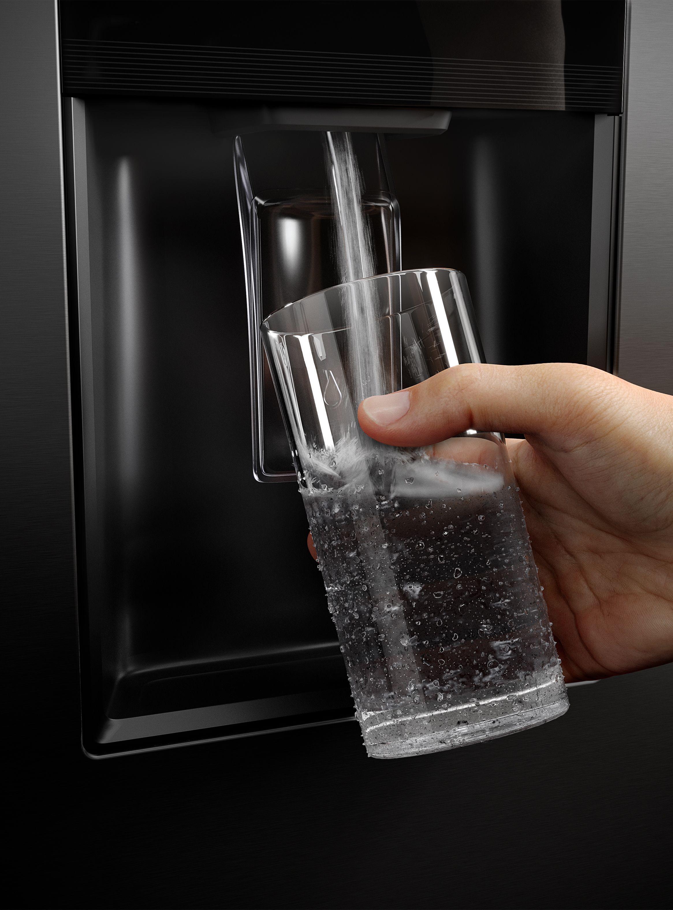 Refrigerador 436L No Frost Side by Side Inverter ES40WB Black-5