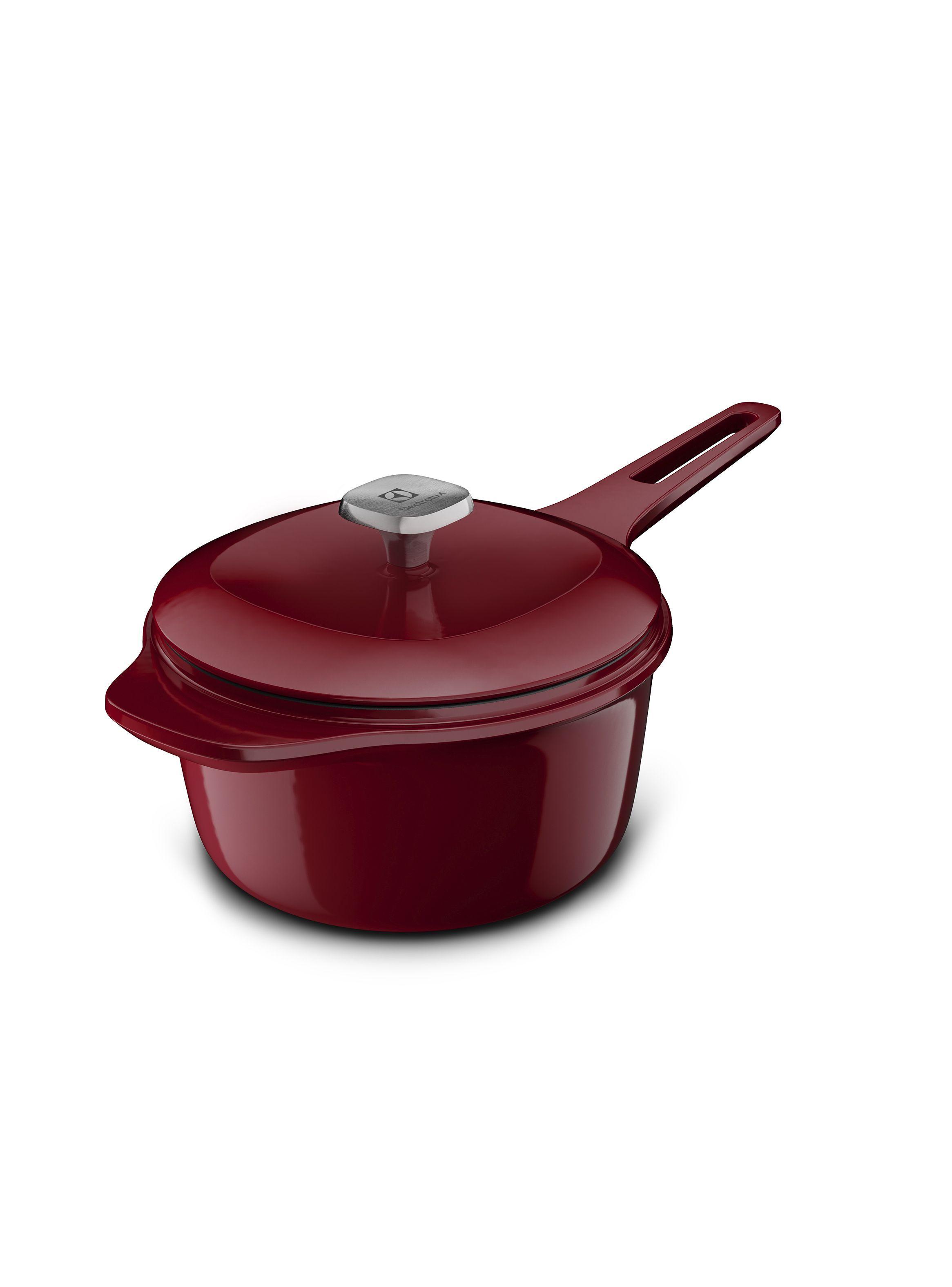 Olla Cacerola de Hierro Fundido Esmaltado Electrolux Expert 20 cm -3