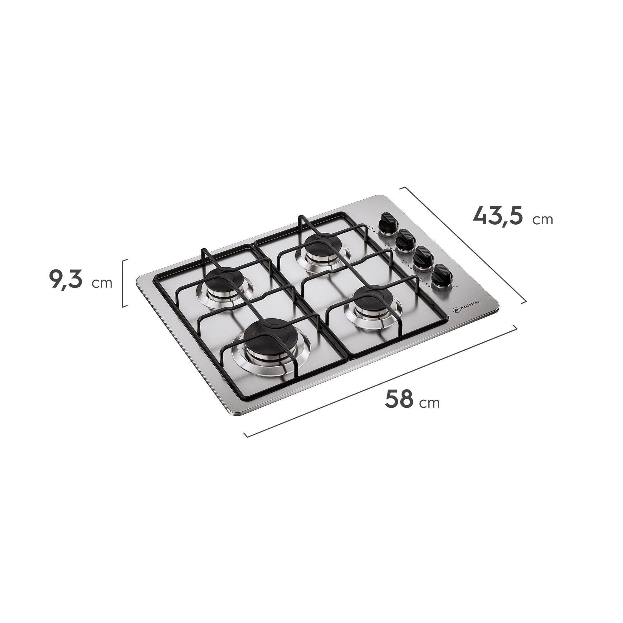 Kit empotrable Horno OM6TB + Encimera KM4GX + Campana DM6SS-2