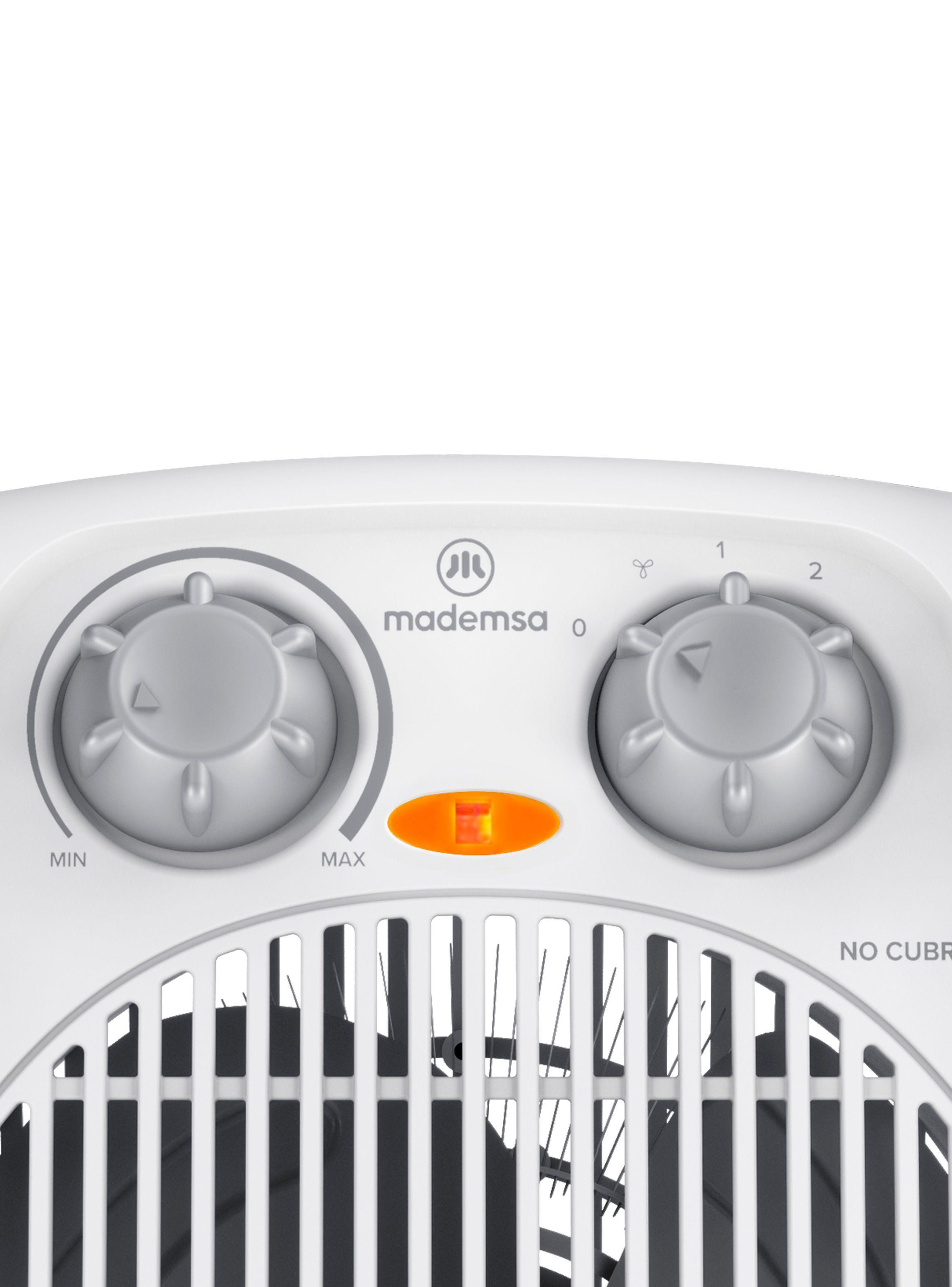 Termoventilador Mademsa 1800W 2 Velocidades Termostato TV300-4