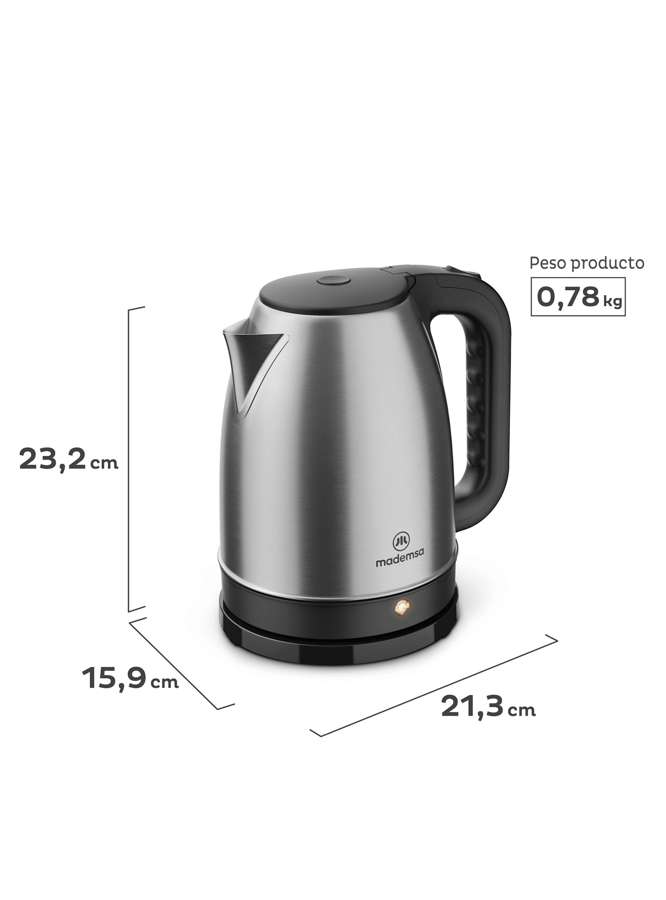 Hervidor Eléctrico Mademsa 1,8L con Apagado Automático MEK10-1