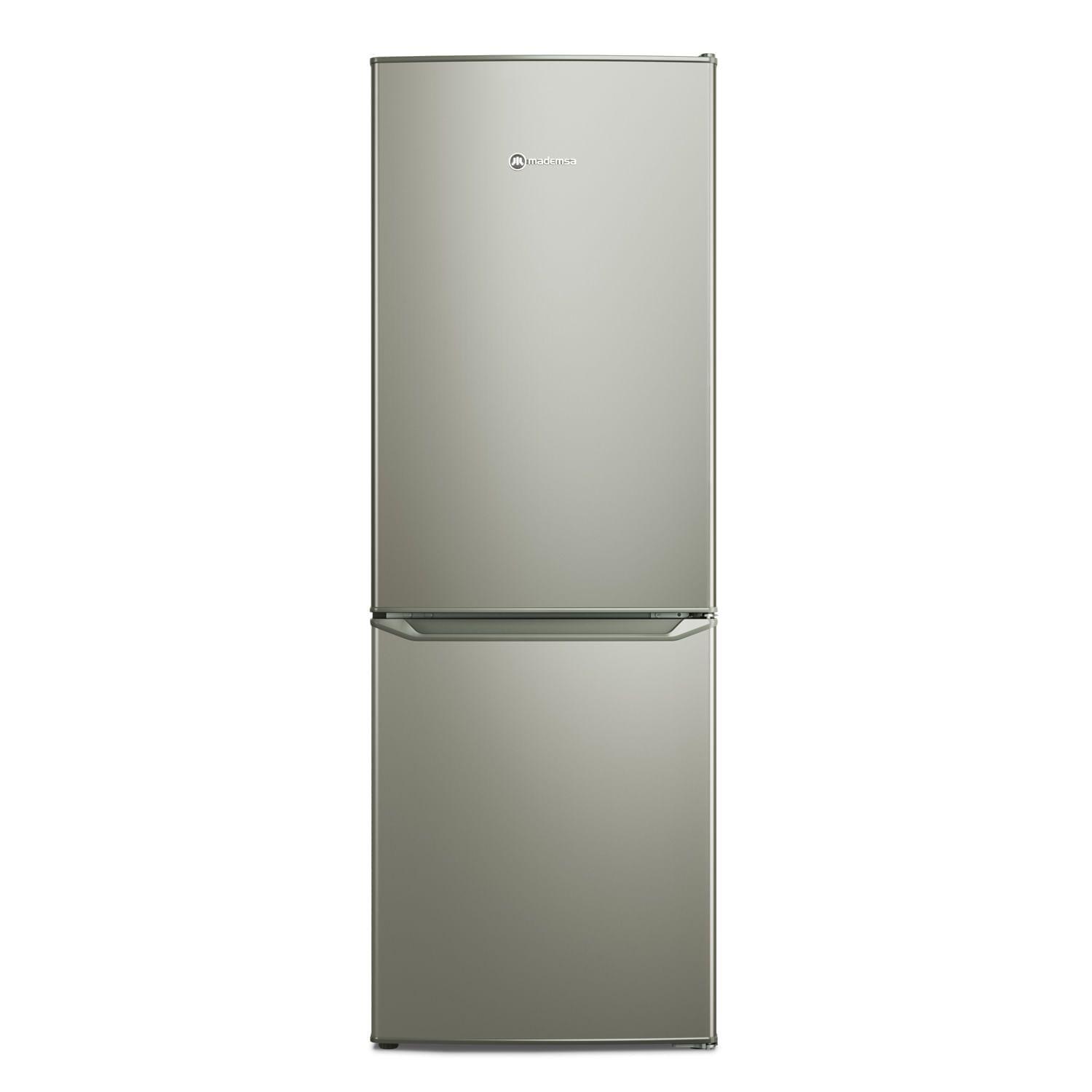 Refrigerador 166L Frío Directo Bottom Freezer MED165S Silver-0