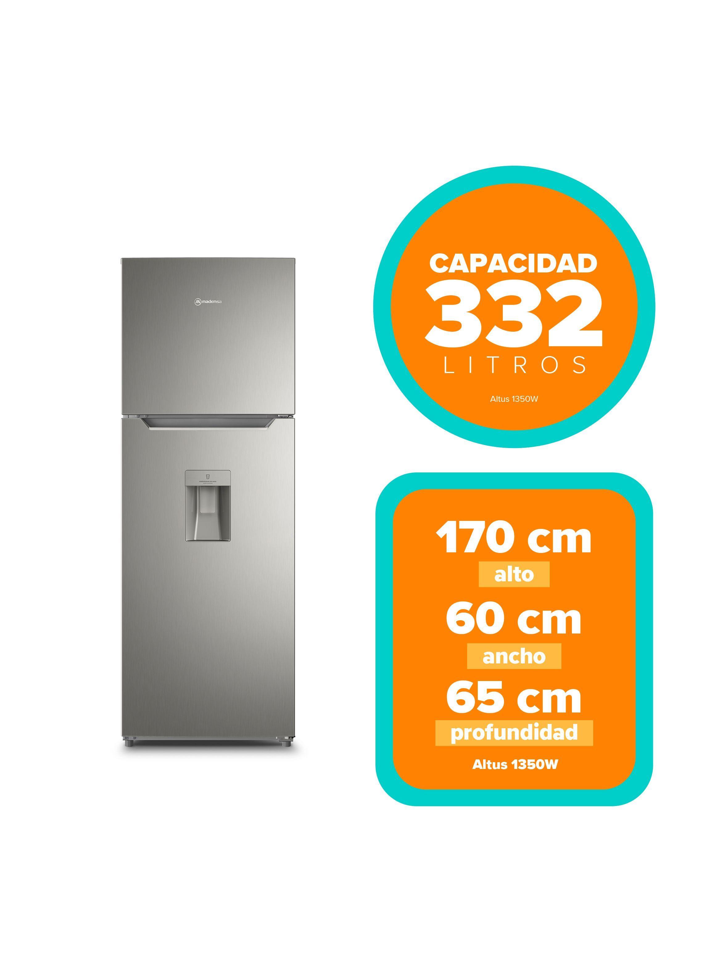 Refrigerador Altus 1350W 332L No Frost Top Freezer Multiflow-5