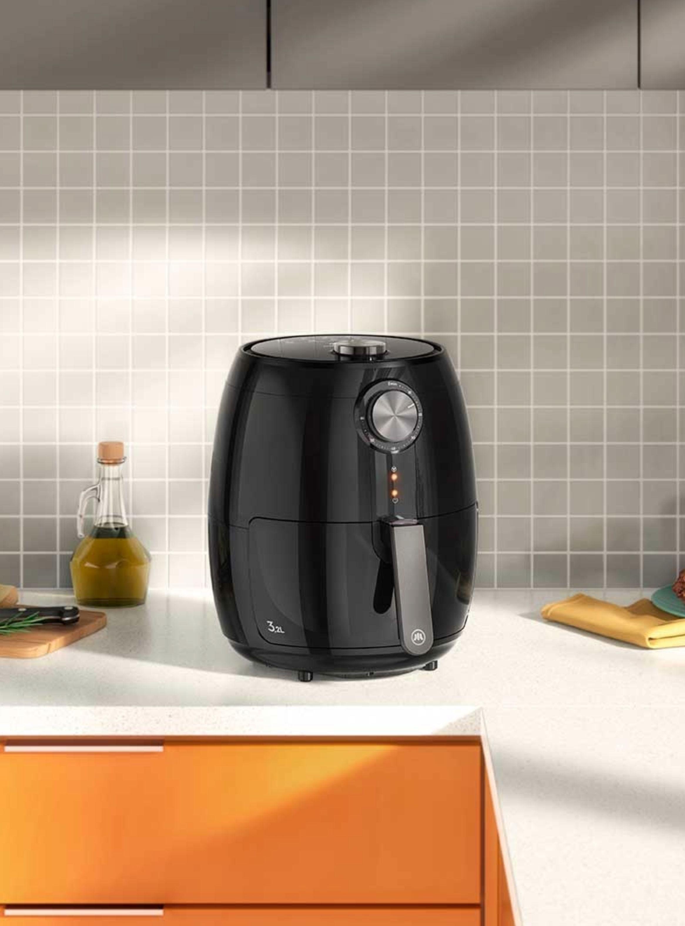 Freidora de Aire Mademsa 3,2L con Temporizador 1400W MAF15-3