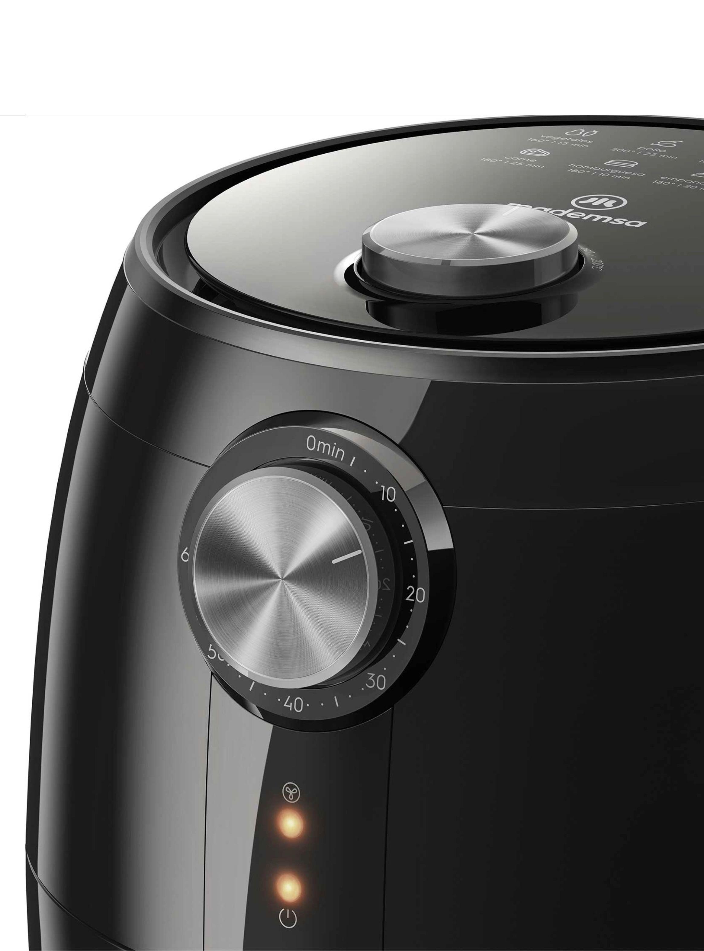 Freidora de Aire Mademsa 4,6 L con Temporizador 1400W MAF15-5