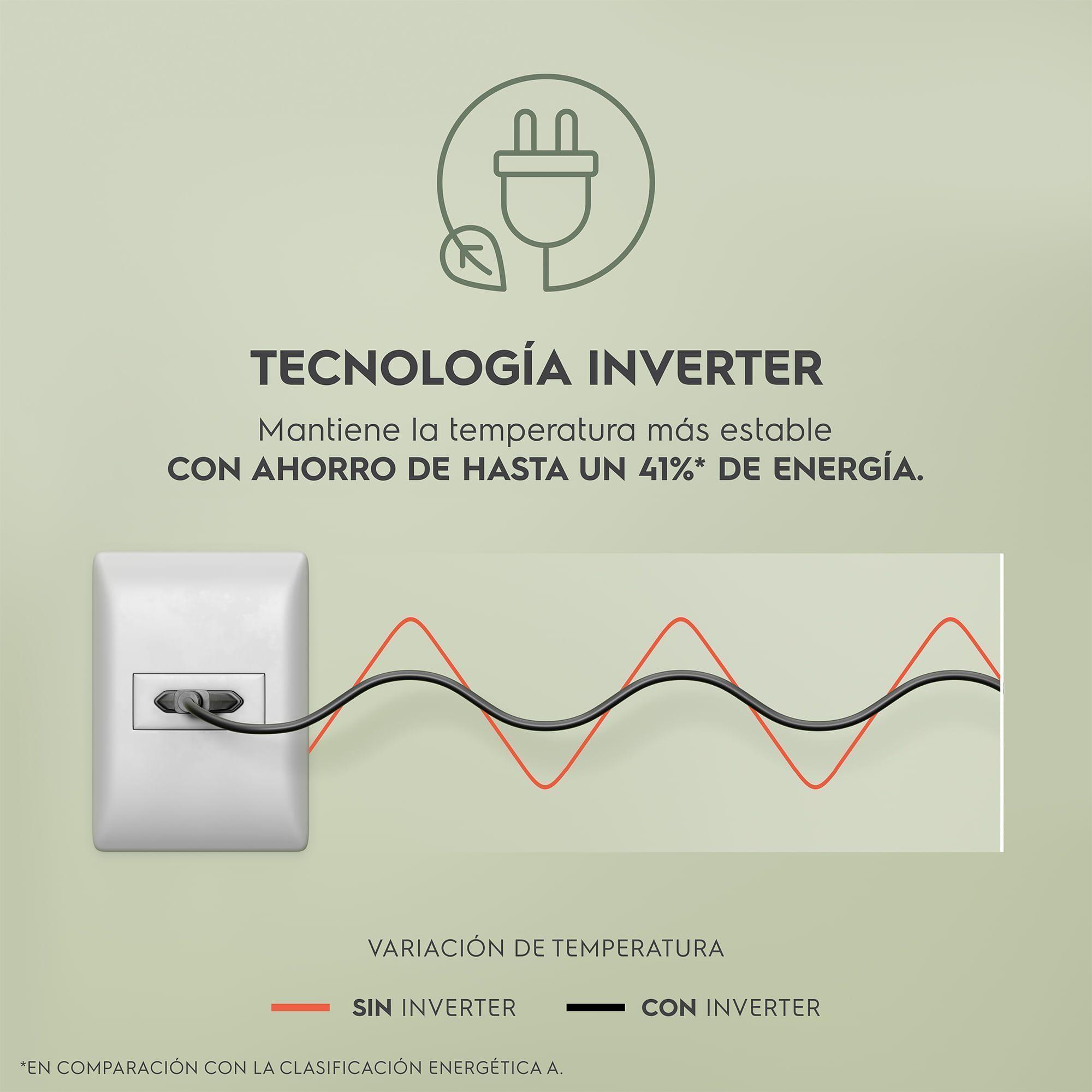 Refrigerador 293L No Frost Bottom Freezer Inverter MI60B-6