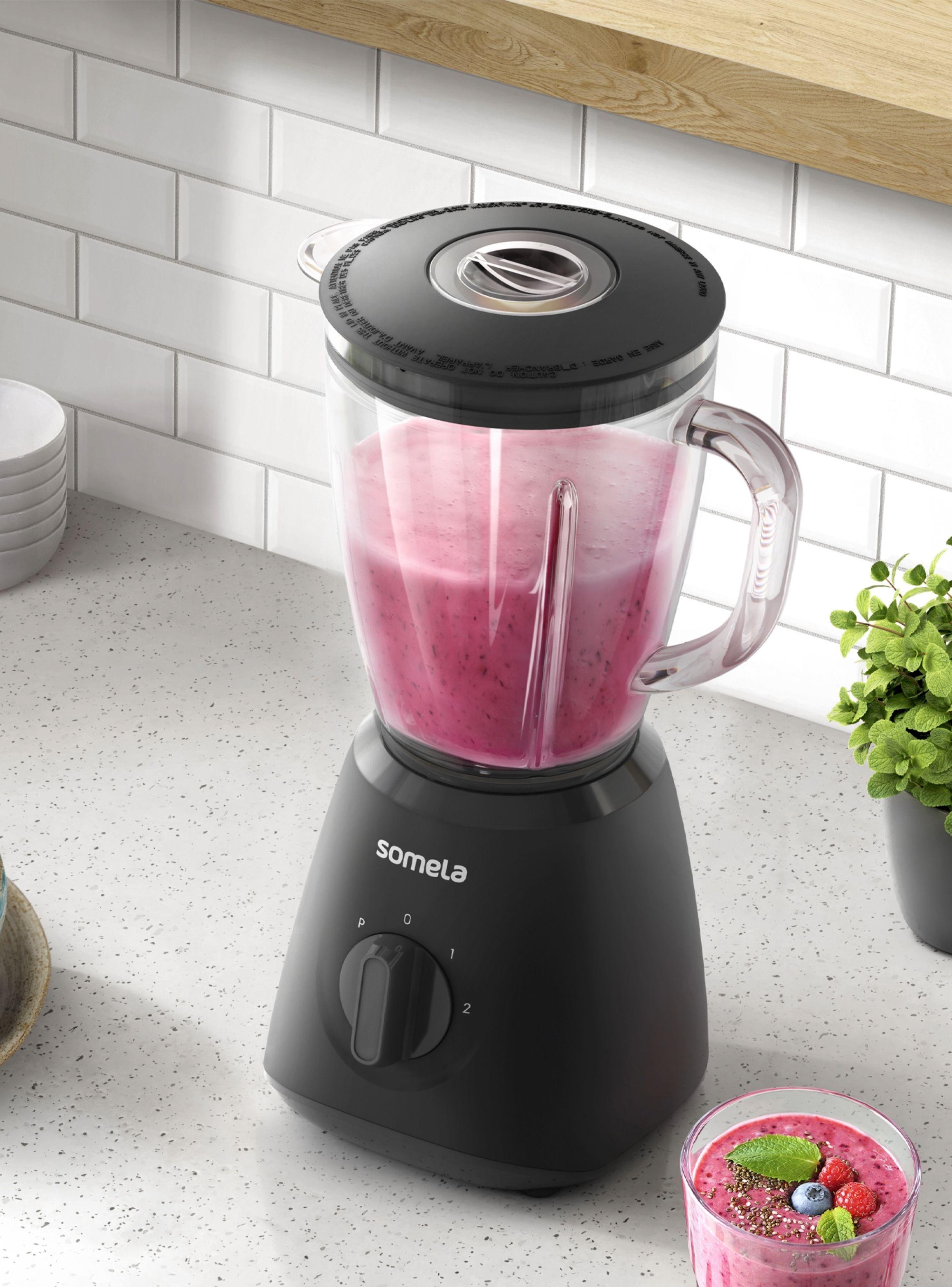 Licuadora 1,5 Litros con 2 Velocidades y Pulso SBL20 Somela-5