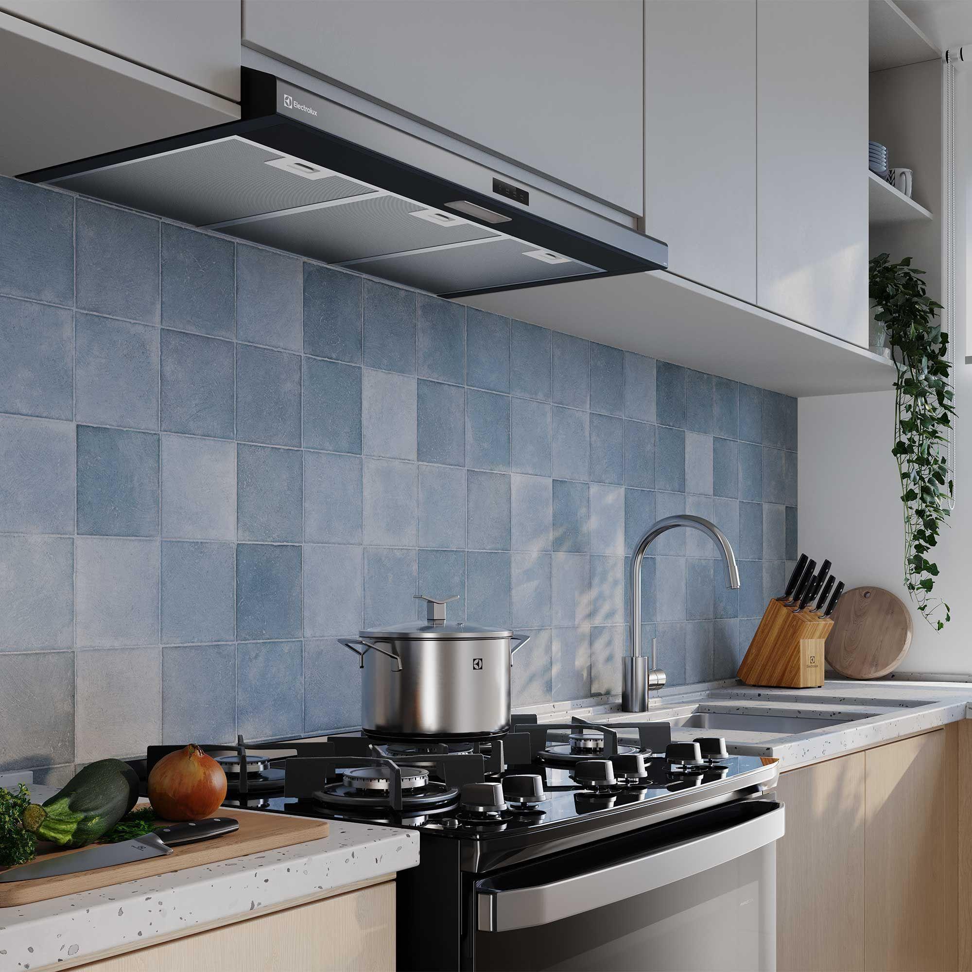 Campana de Cocina Extractora 90cm Alto Poder Succión DE9TB-6