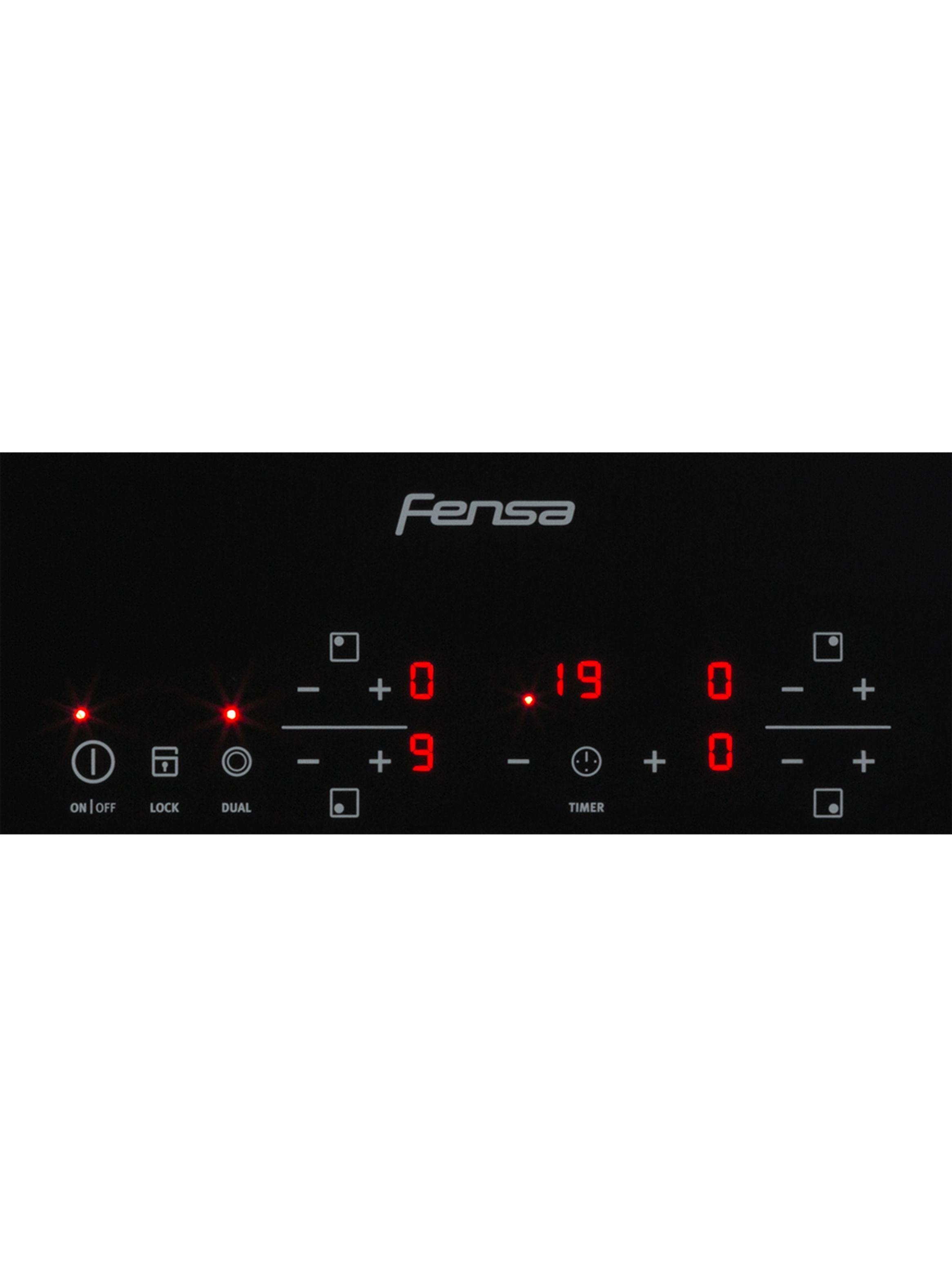 Encimera Eléctrica 4  Platos Fensa Vitrocerámica FEV 4T-3