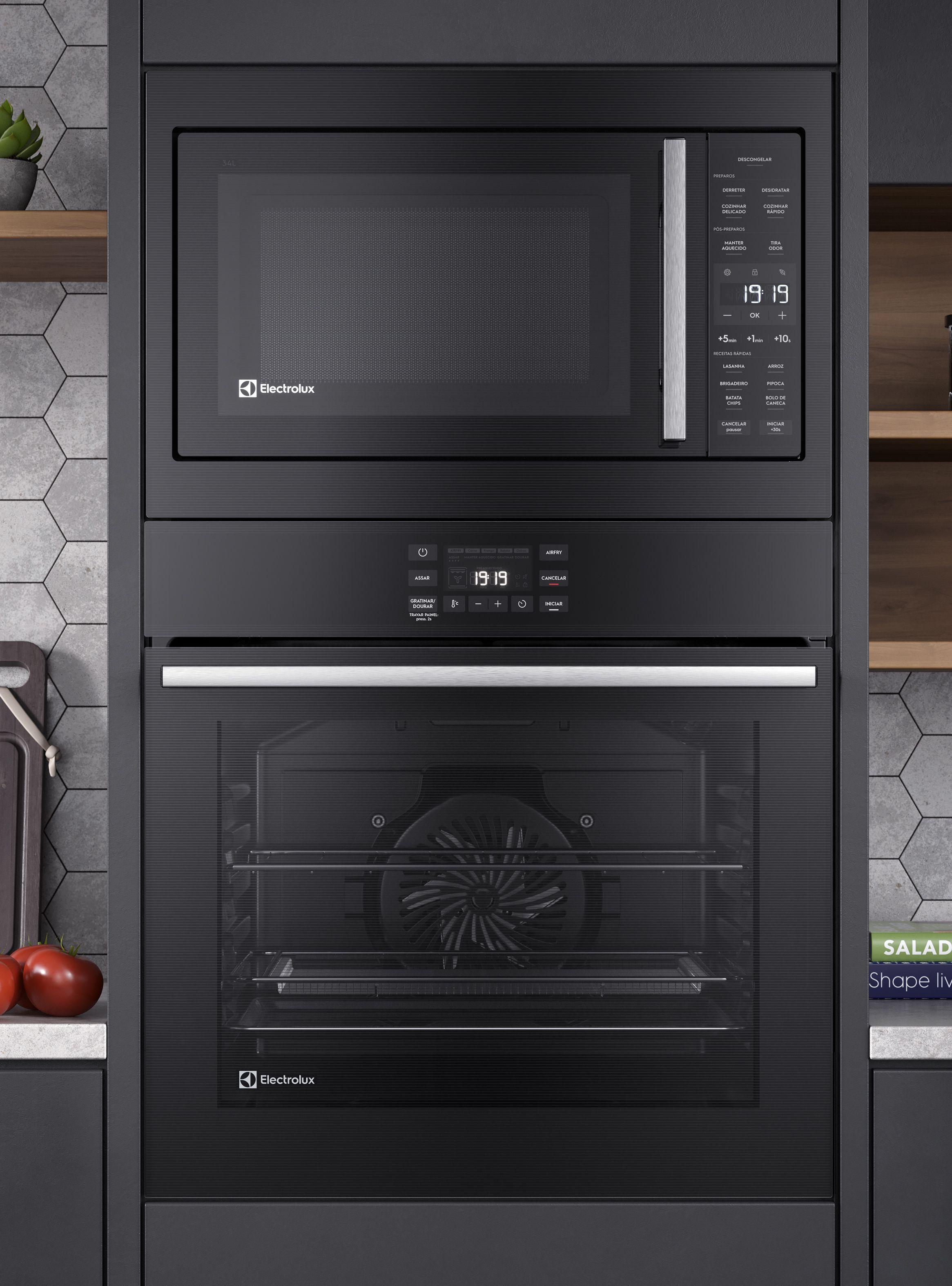 Horno Empotrable Eléctrico Electrolux 80L Air Fryer, PerfectCook360 y Panel Touch OE8EA-4