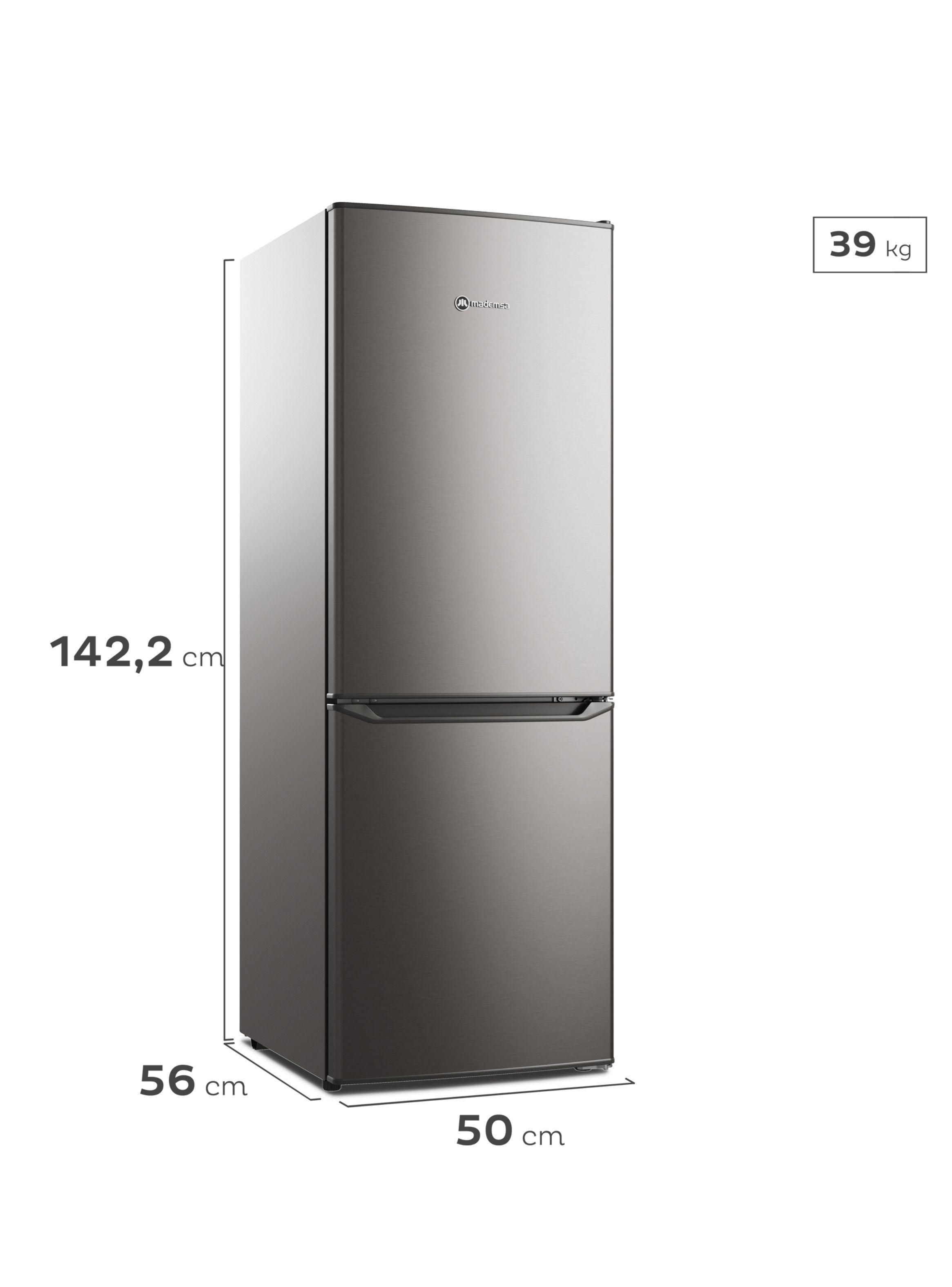 Refrigerador Mademsa 166L Frío Directo Bottom Freezer MED165-1