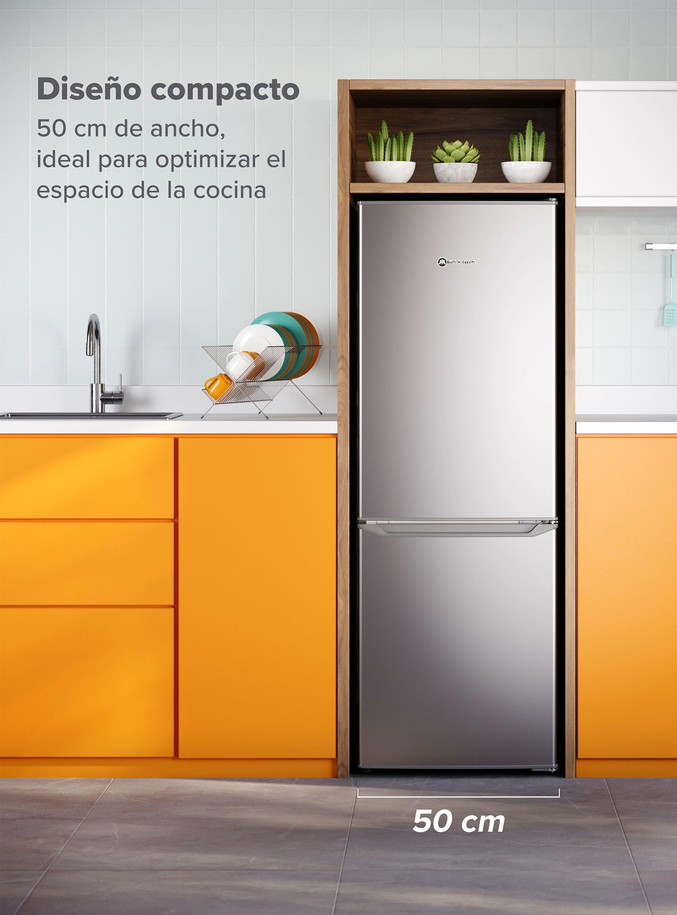 Refrigerador Mademsa 166L Frío Directo Bottom Freezer MED165-2