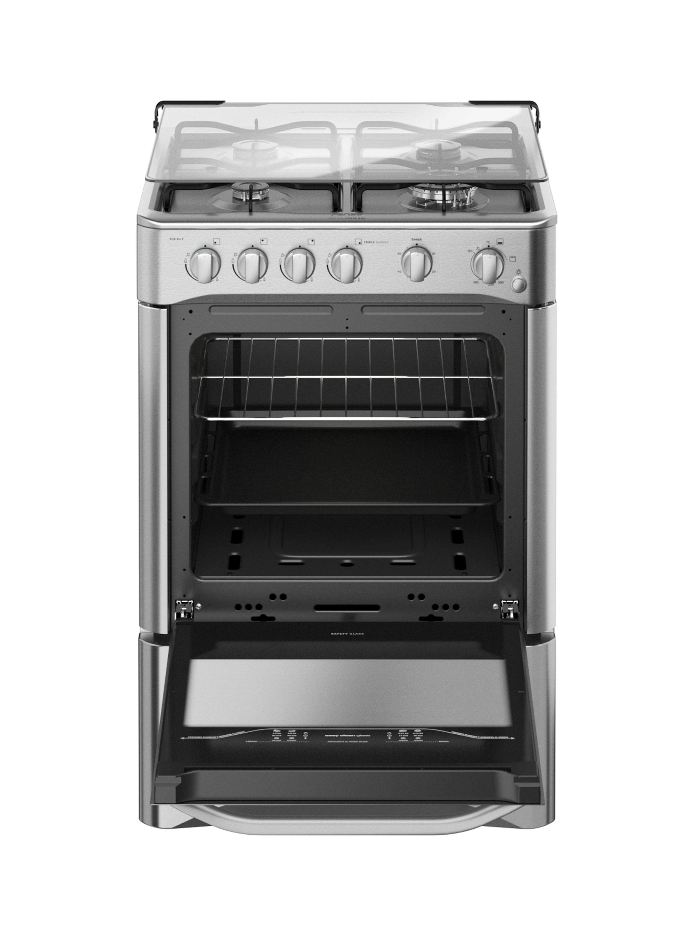 Cocina a Gas 4 Platos Fensa Triple Llama FCR 91+ T-3