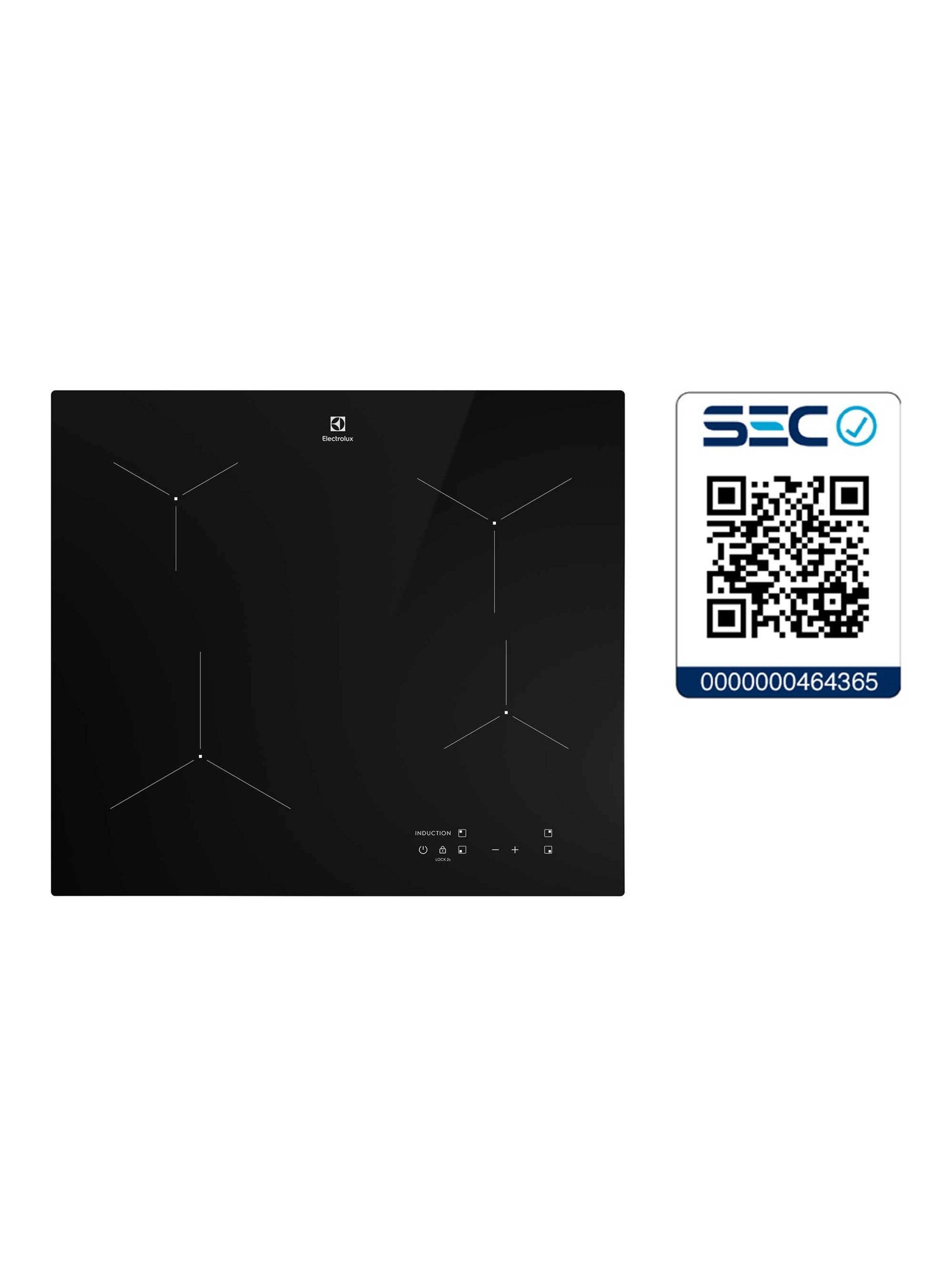 Encimera a Inducción 4 Platos Vitrocerámica IE6LP-7