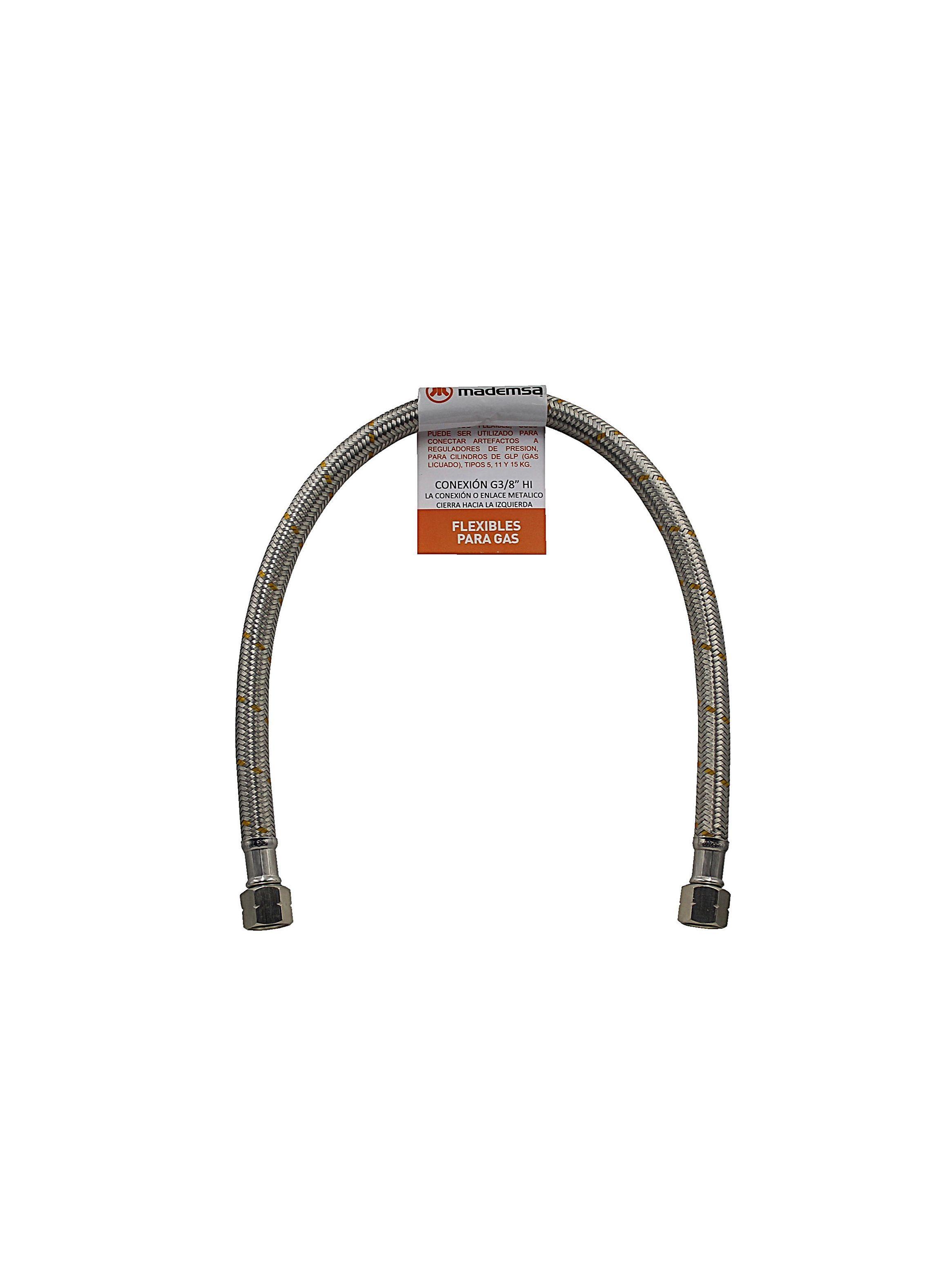 Flexible Gas Mademsa 60 cm 3/8 x 3/8 D14 -0