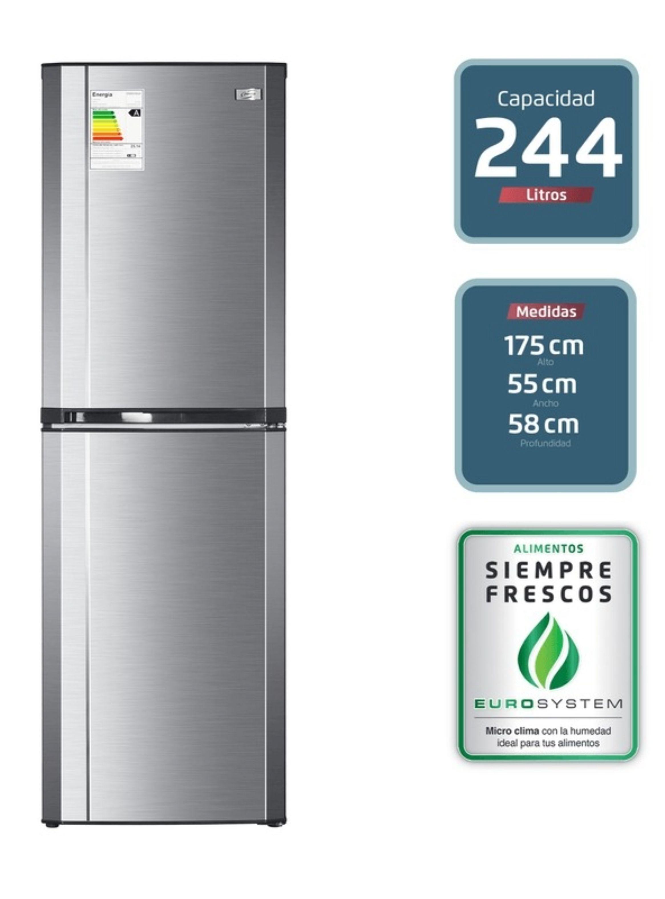Refrigerador Fensa 244L Bottom Freezer 3100 Plus Inox-5