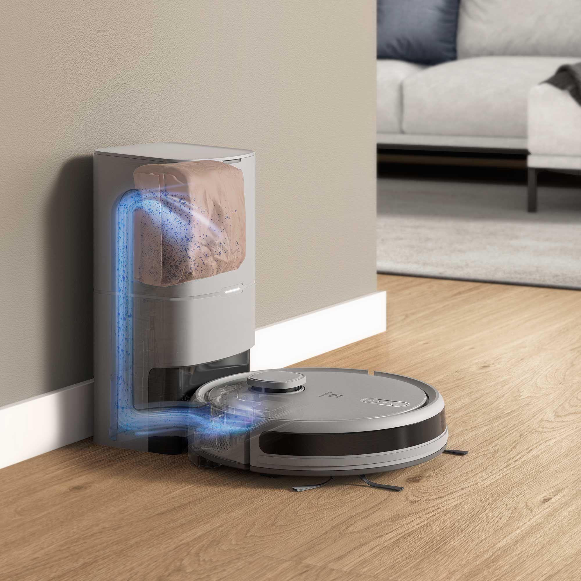 Aspiradora Robot 4 en 1 Wi Fi Mapeo Inteligente Autolimpieza ERB80-5