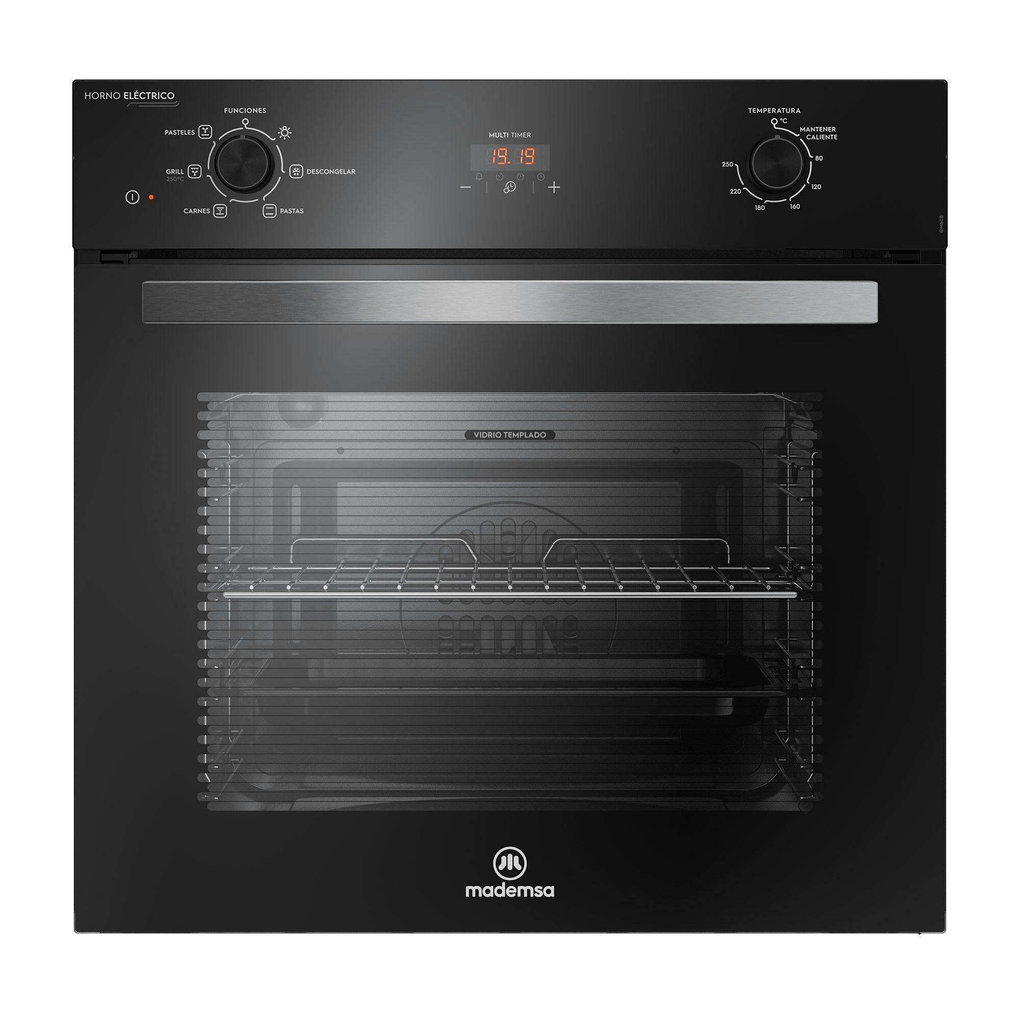 Horno Empotrable Eléctrico 59L Convector y Temporizador OM6CB-0