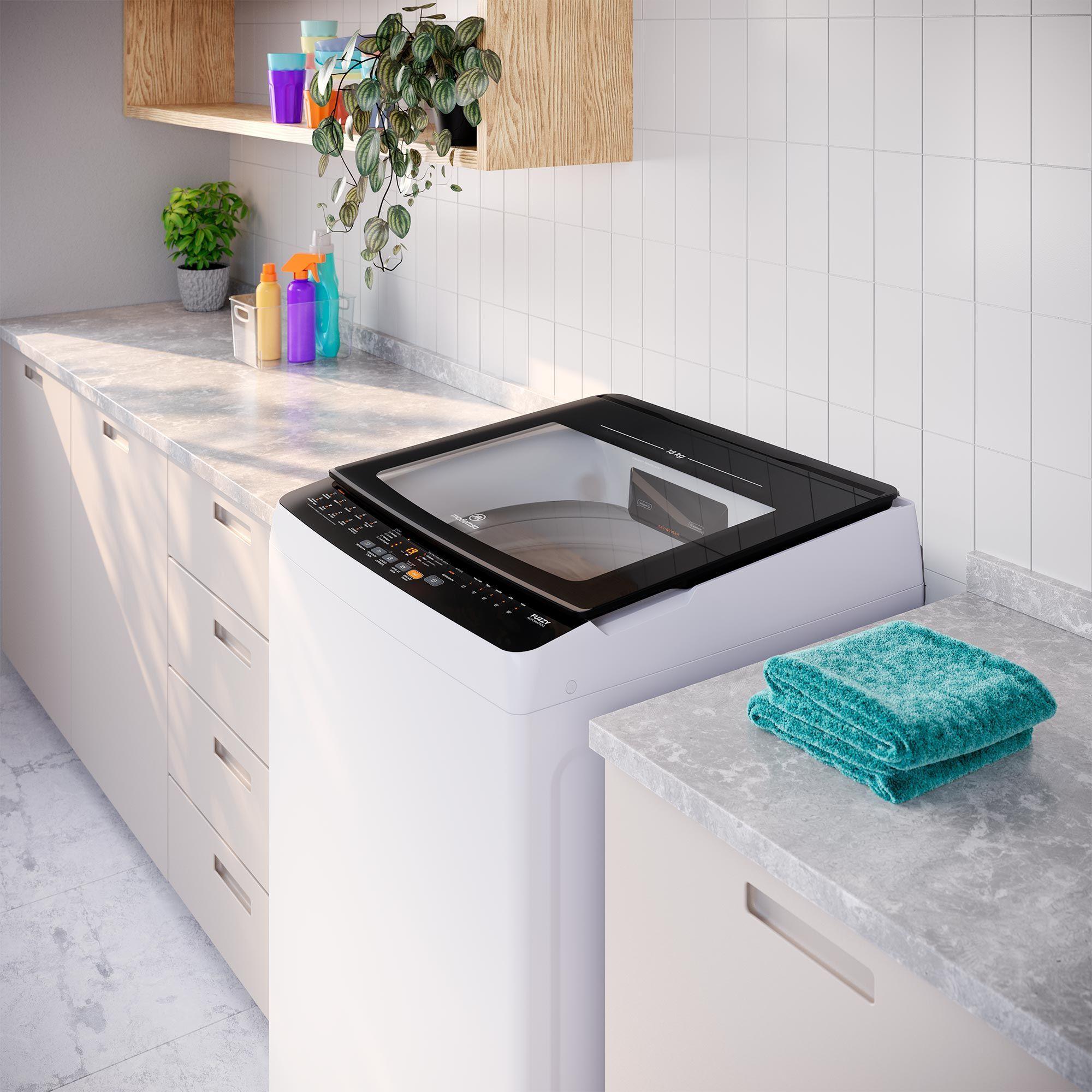 Lavadora Automática 18Kg Carga Superior MDWMT18W Blanca-8