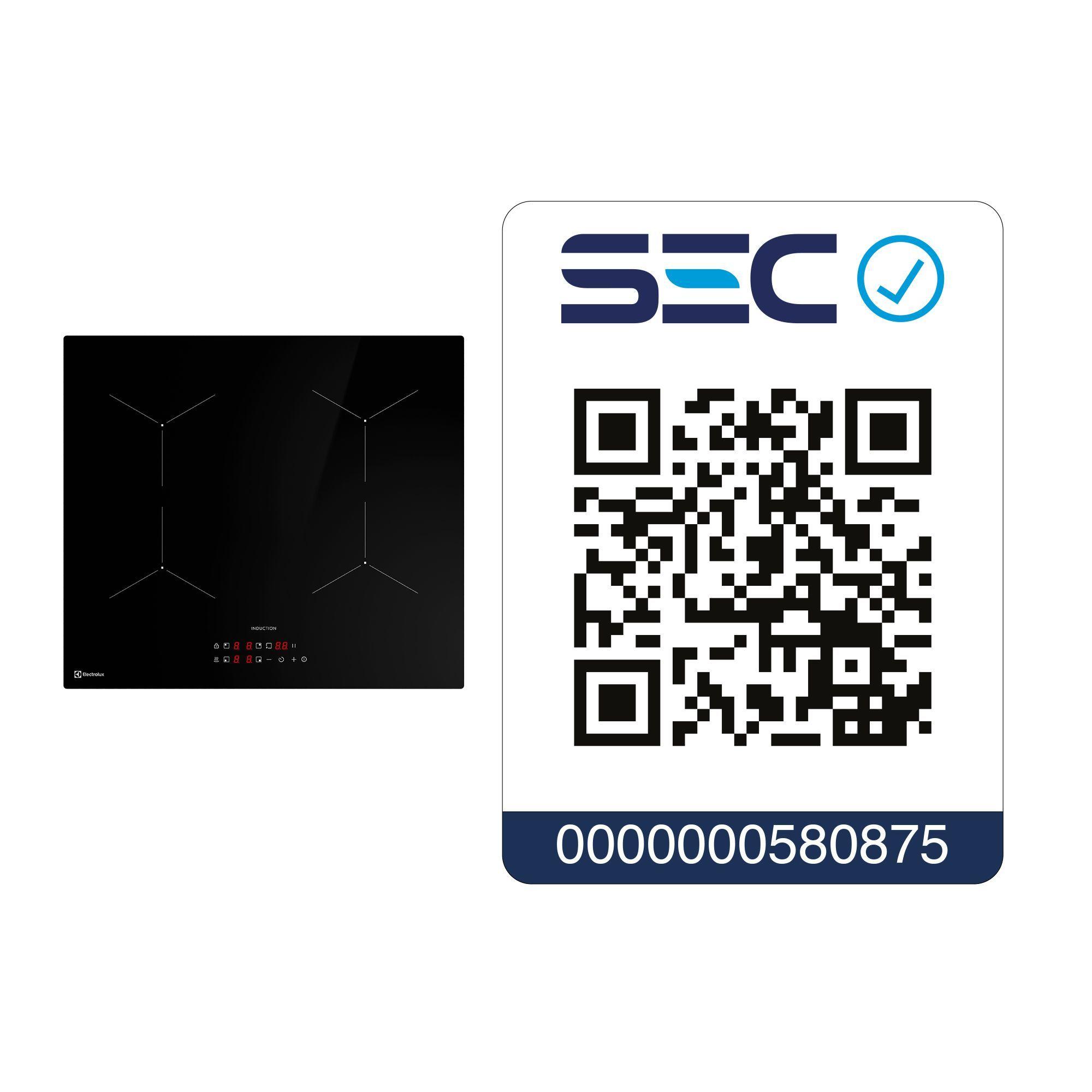 Encimera Inducción 4 Platos Eléctrica Efficient IE4TW-8