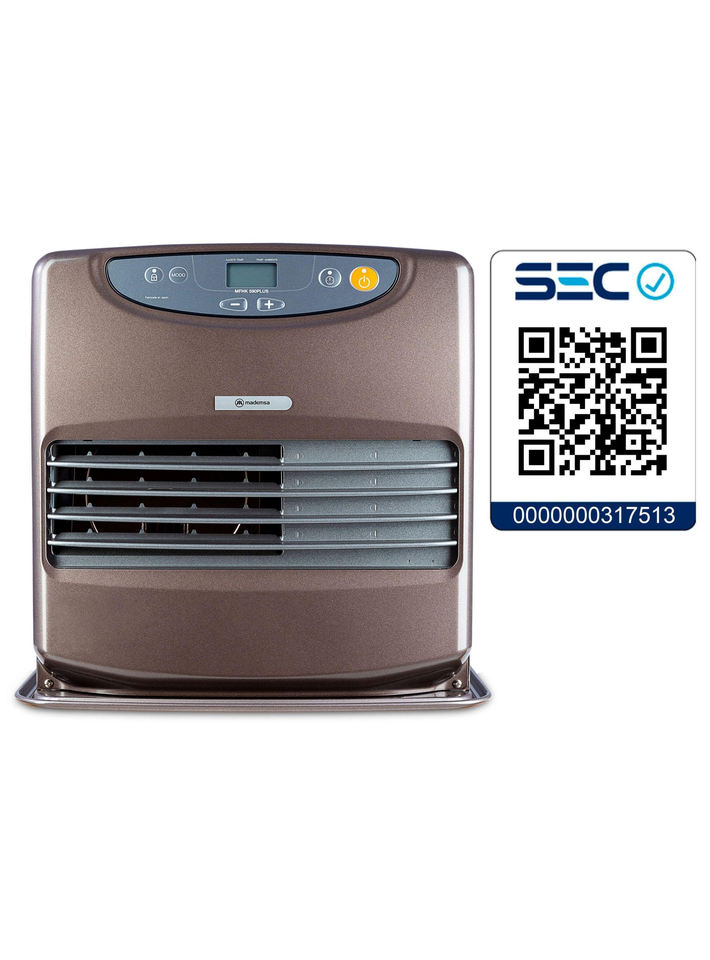 Estufa Parafina Láser Mademsa 9 Litros 4,65Kw MFHK 590 Plus-5
