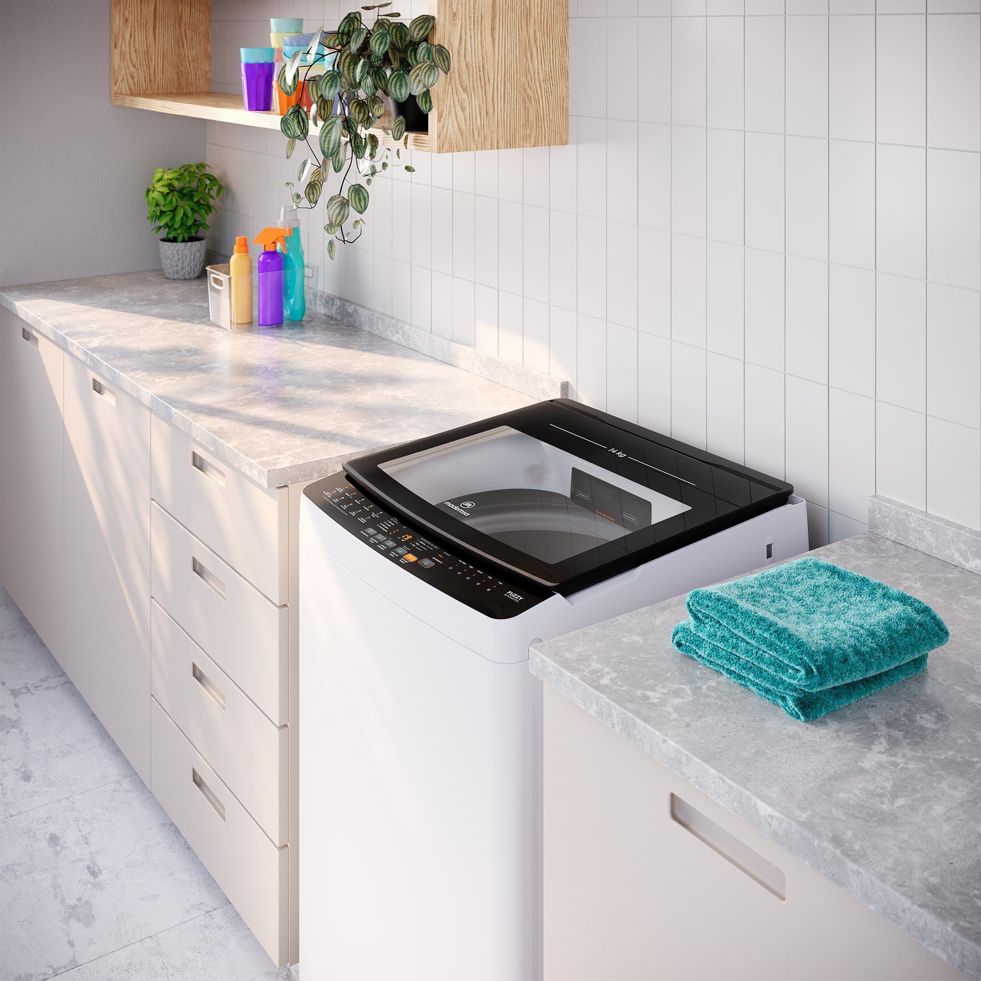 Lavadora Automática 14Kg Carga Superior MDWMT14W Blanca-8