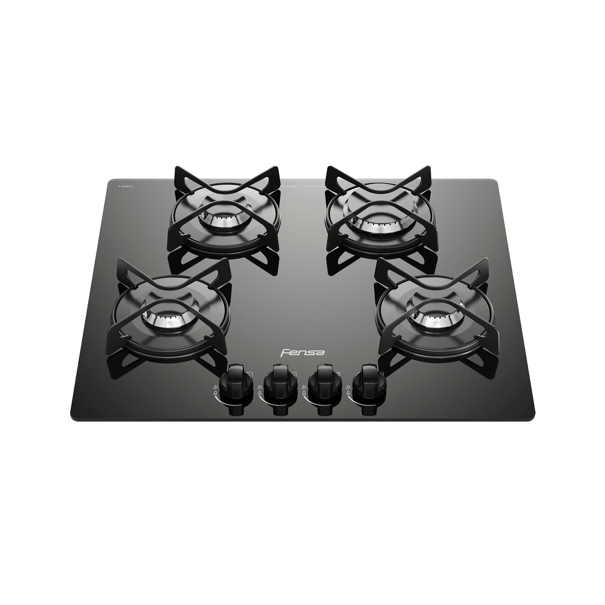 Kit Encimera F GC60V A + Campana FG 7770 + Horno FHE 1130M-4