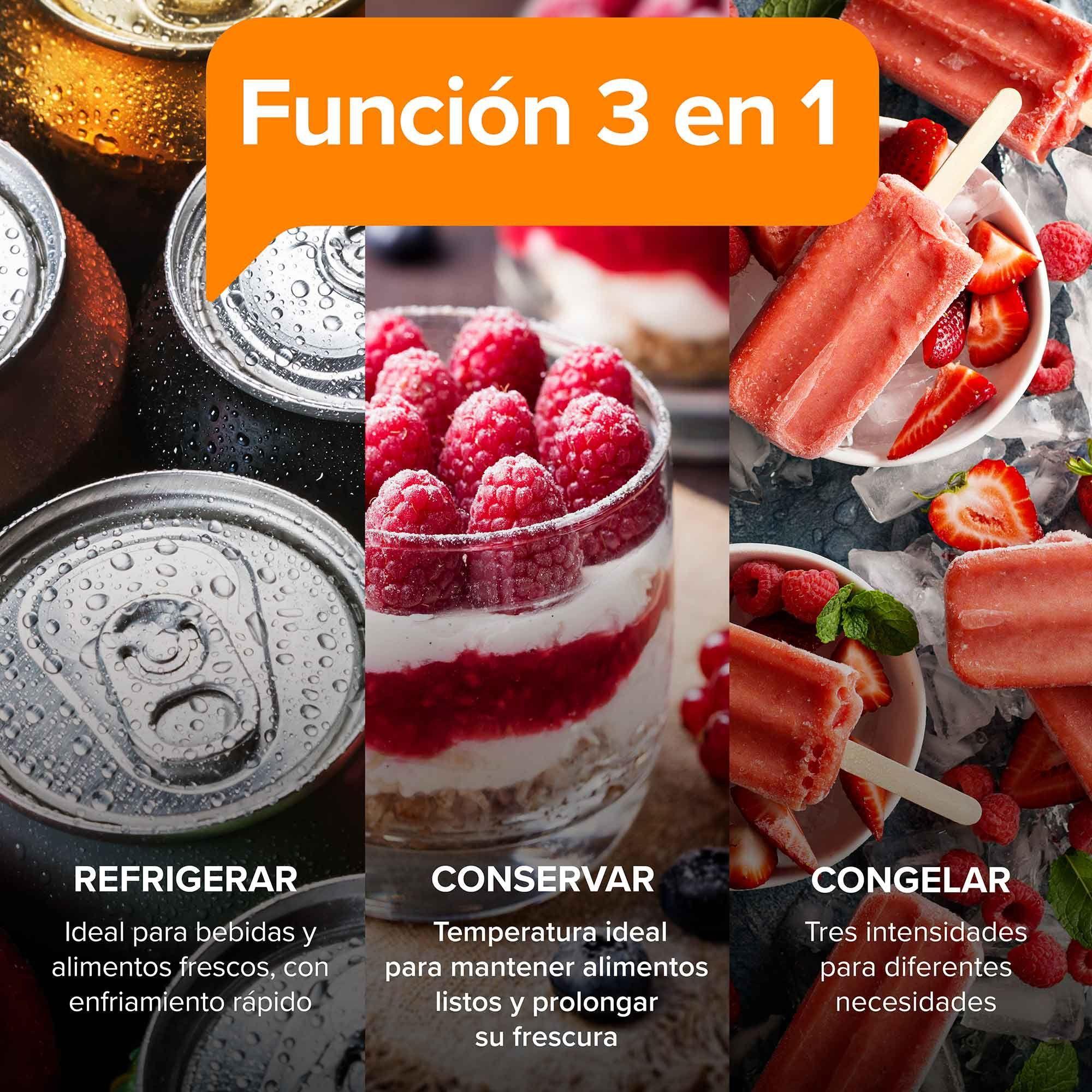 Congelador Freezer Horizontal Dual 308L Inverter Frío Directo M300DI-6