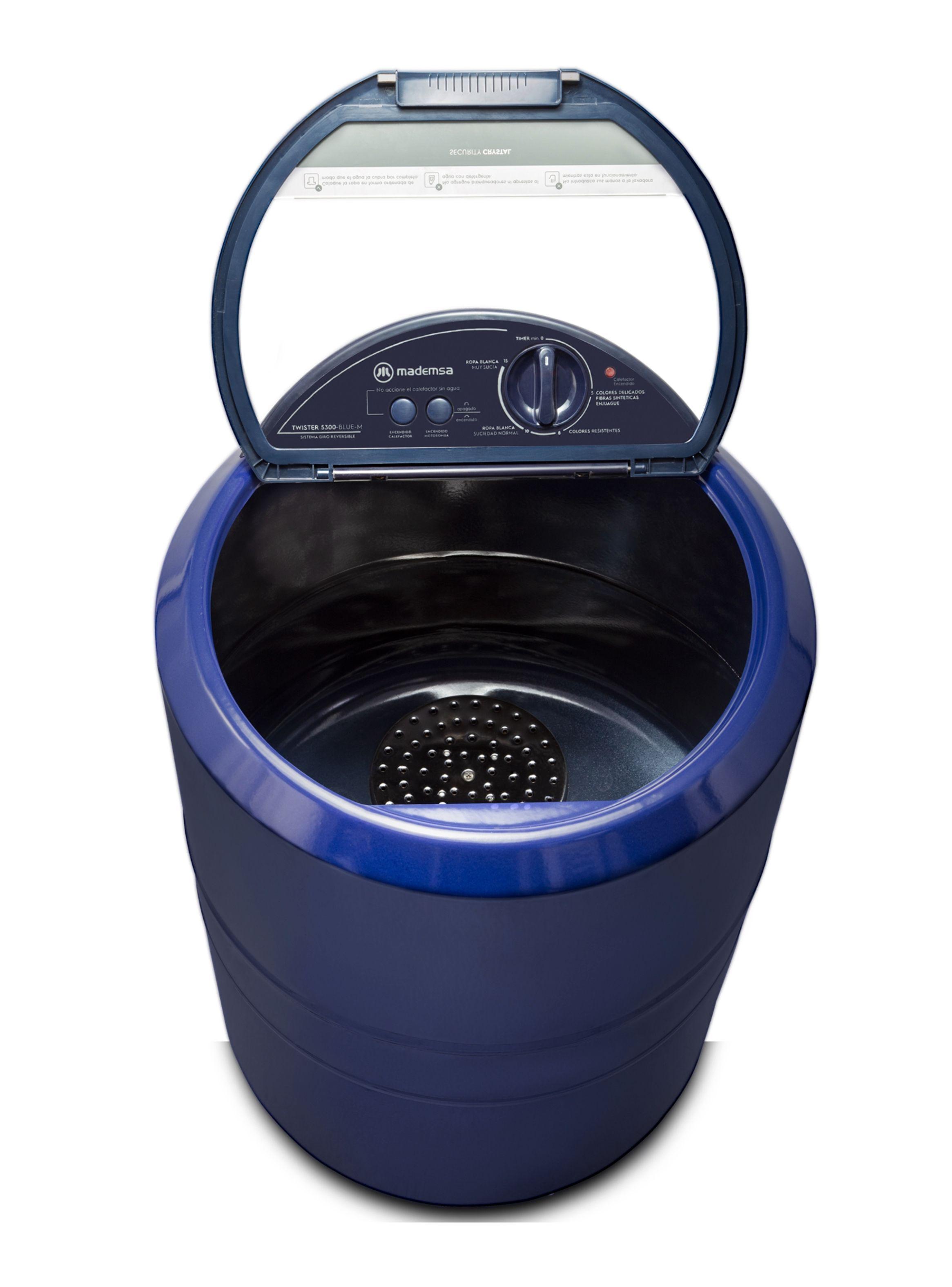 Lavadora Semi Automática Mademsa Calefactor Twister 5300 Azul-5