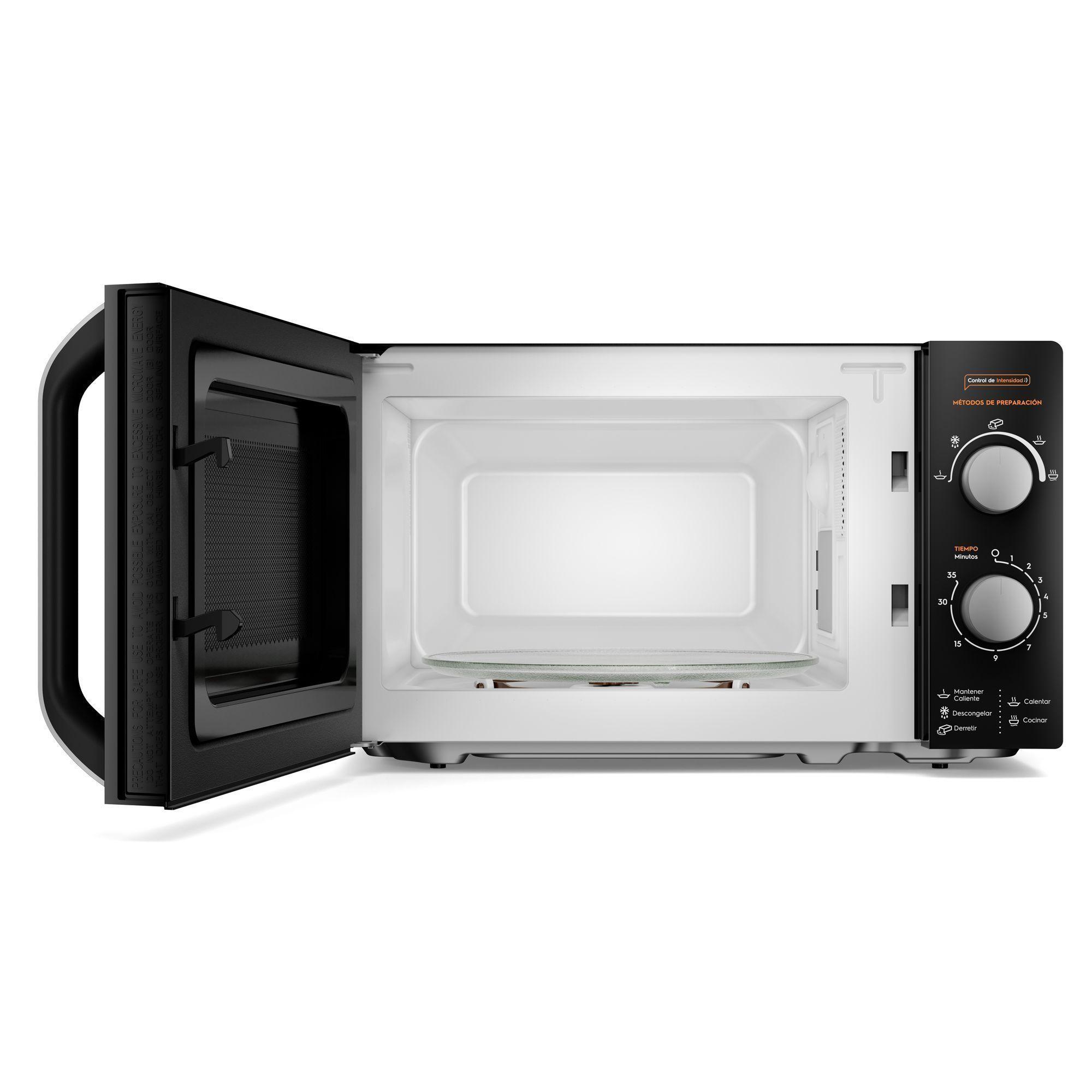 Microondas Mademsa 20 Litros Manual MM20FBM Negro-4