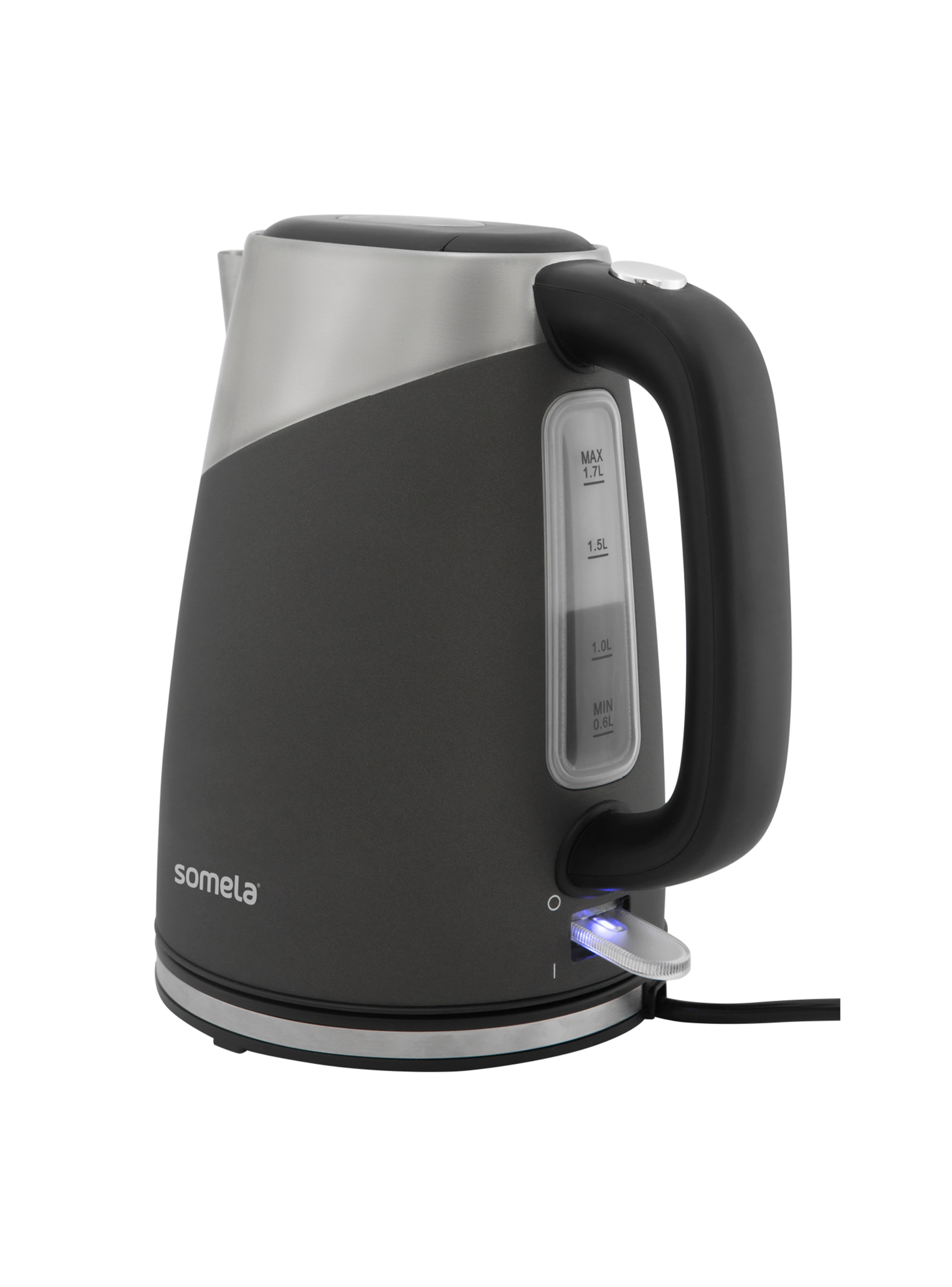 Hervidor 1,7 Litros Breakfast Kettle Gris HE1300-2
