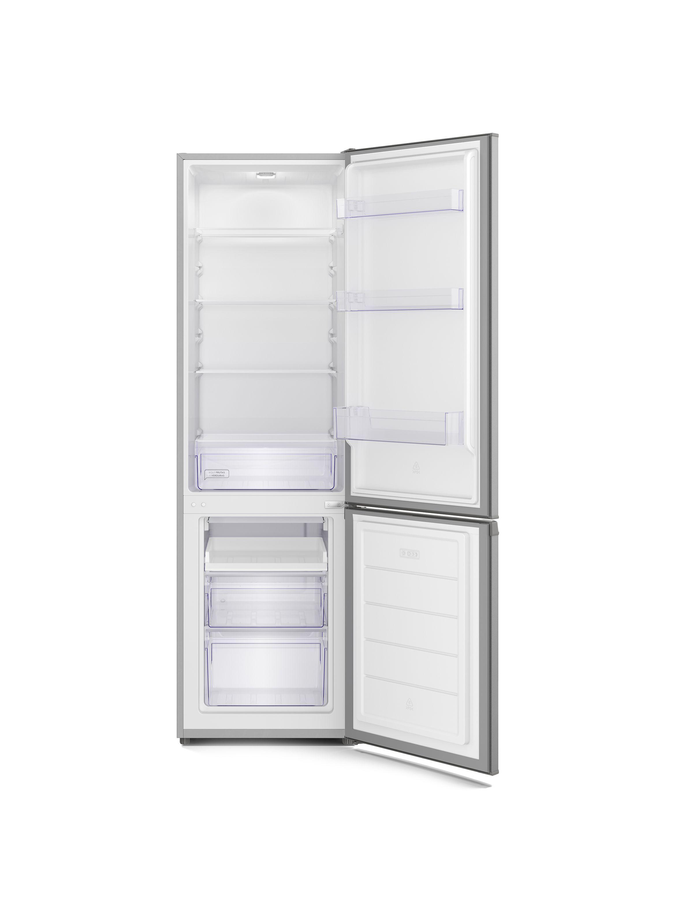 Refrigerador 262L Frío Directo Bottom Freezer MED270 Silver-2