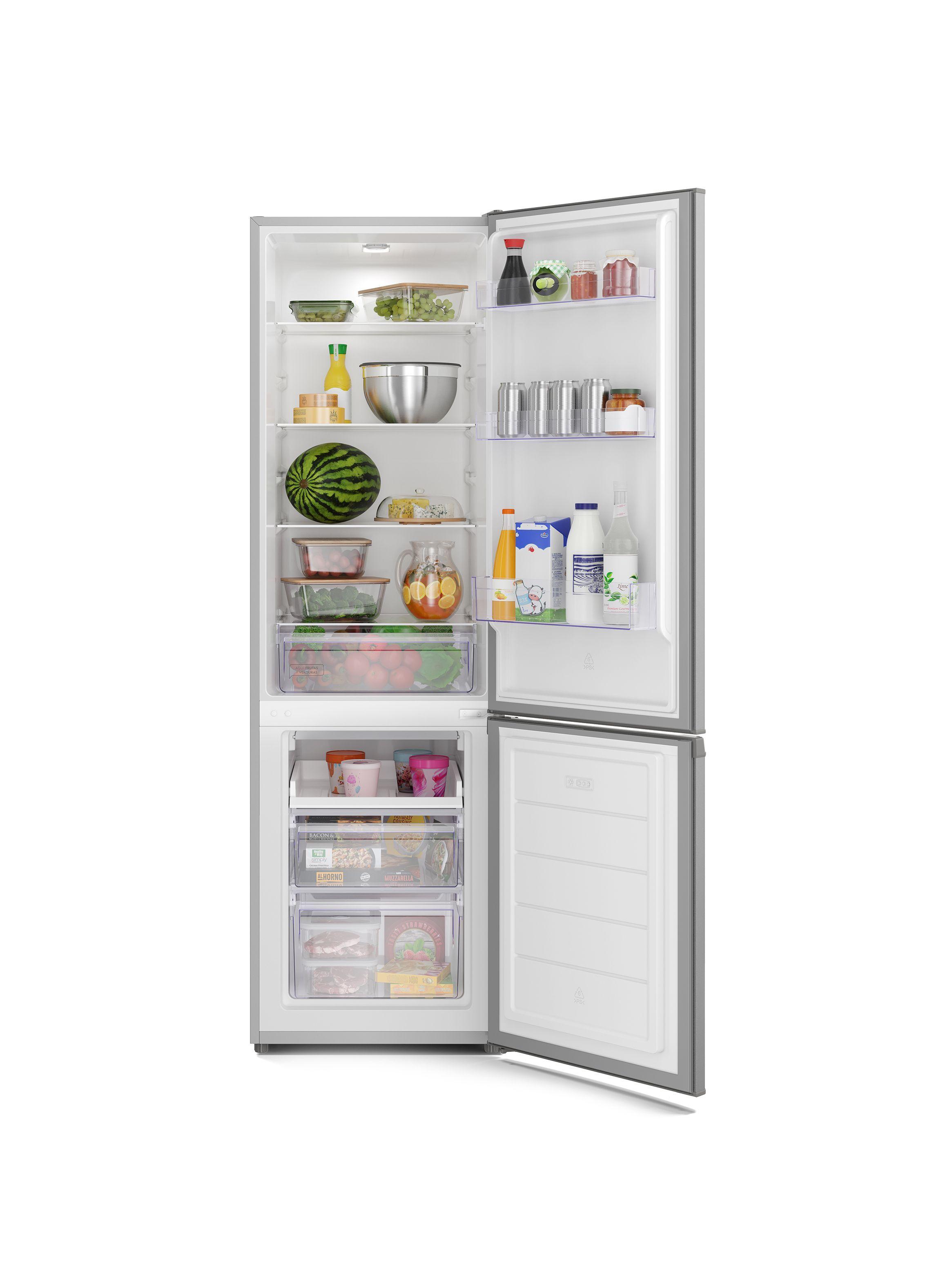 Refrigerador 262L Frío Directo Bottom Freezer MED270 Silver-3