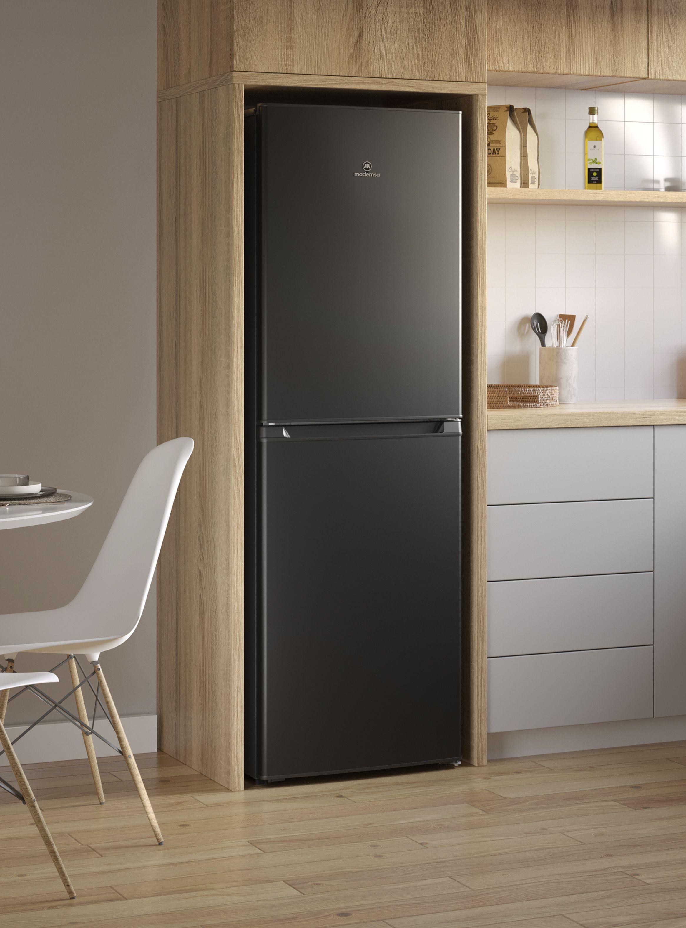 Refrigerador 248L Frío Directo Bottom Freezer MED250B Negro-5