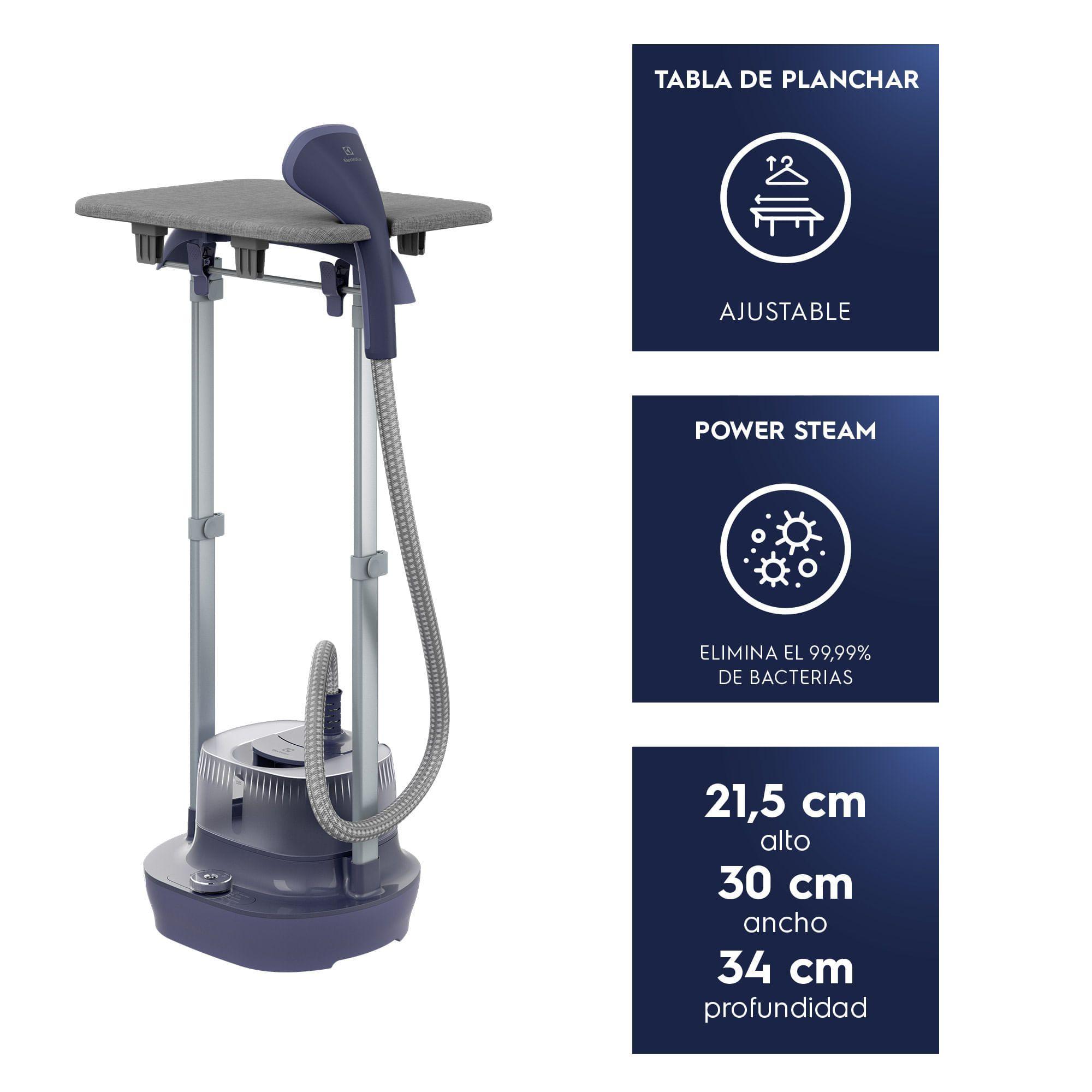 Plancha a Vapor Vertical 2,5L 1800W con Tabla de Planchar EGS20-2