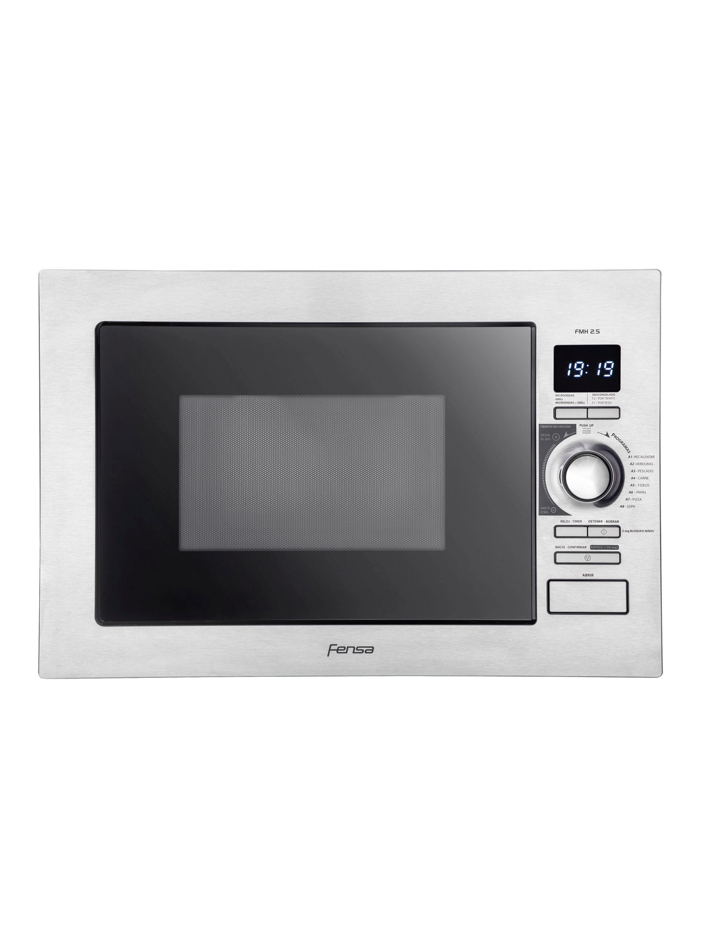 Microondas Empotrable con Grill Digital 25L Gris FMH 2.5-0