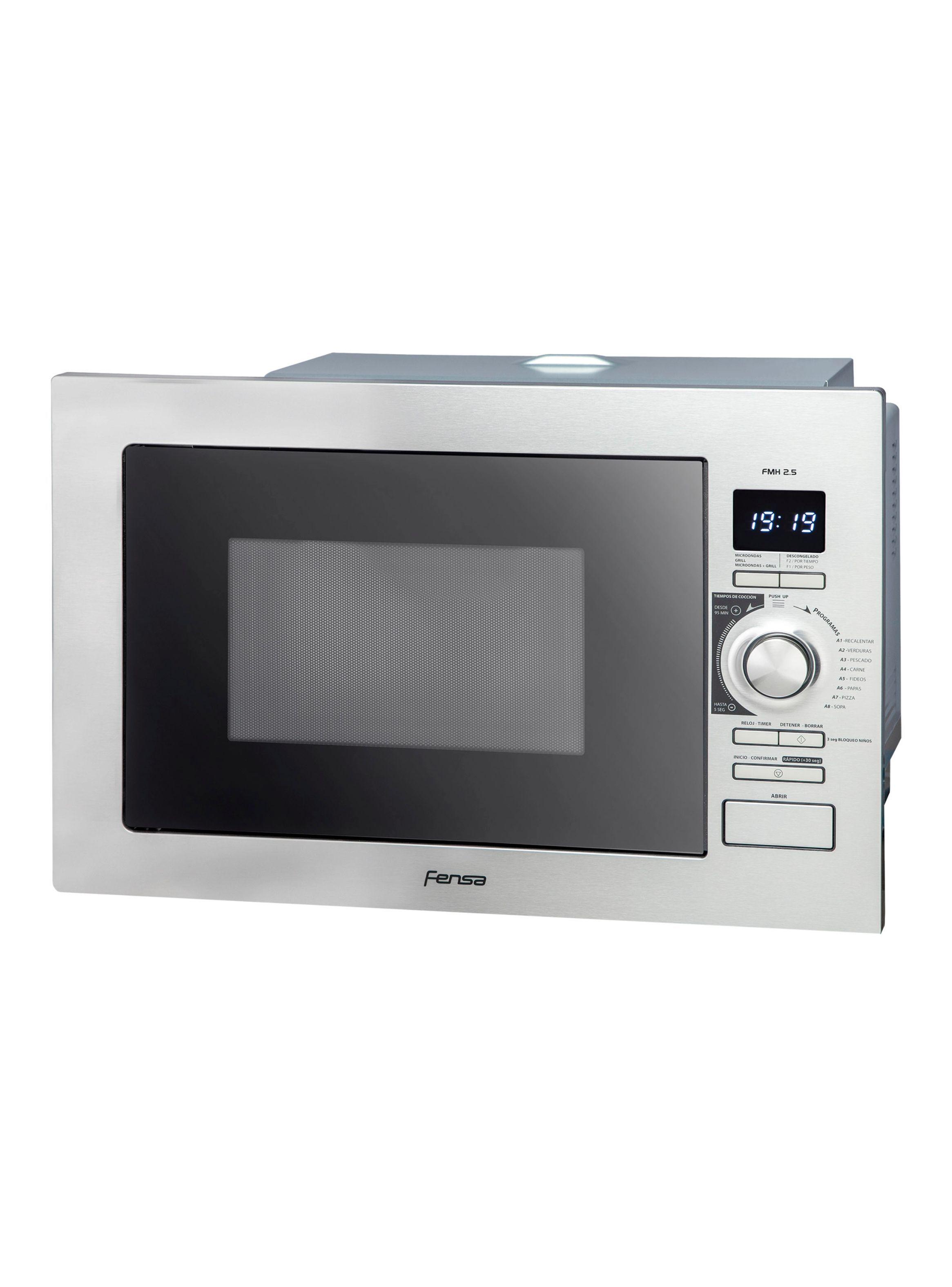 Microondas Empotrable con Grill Digital 25L Gris FMH 2.5-2