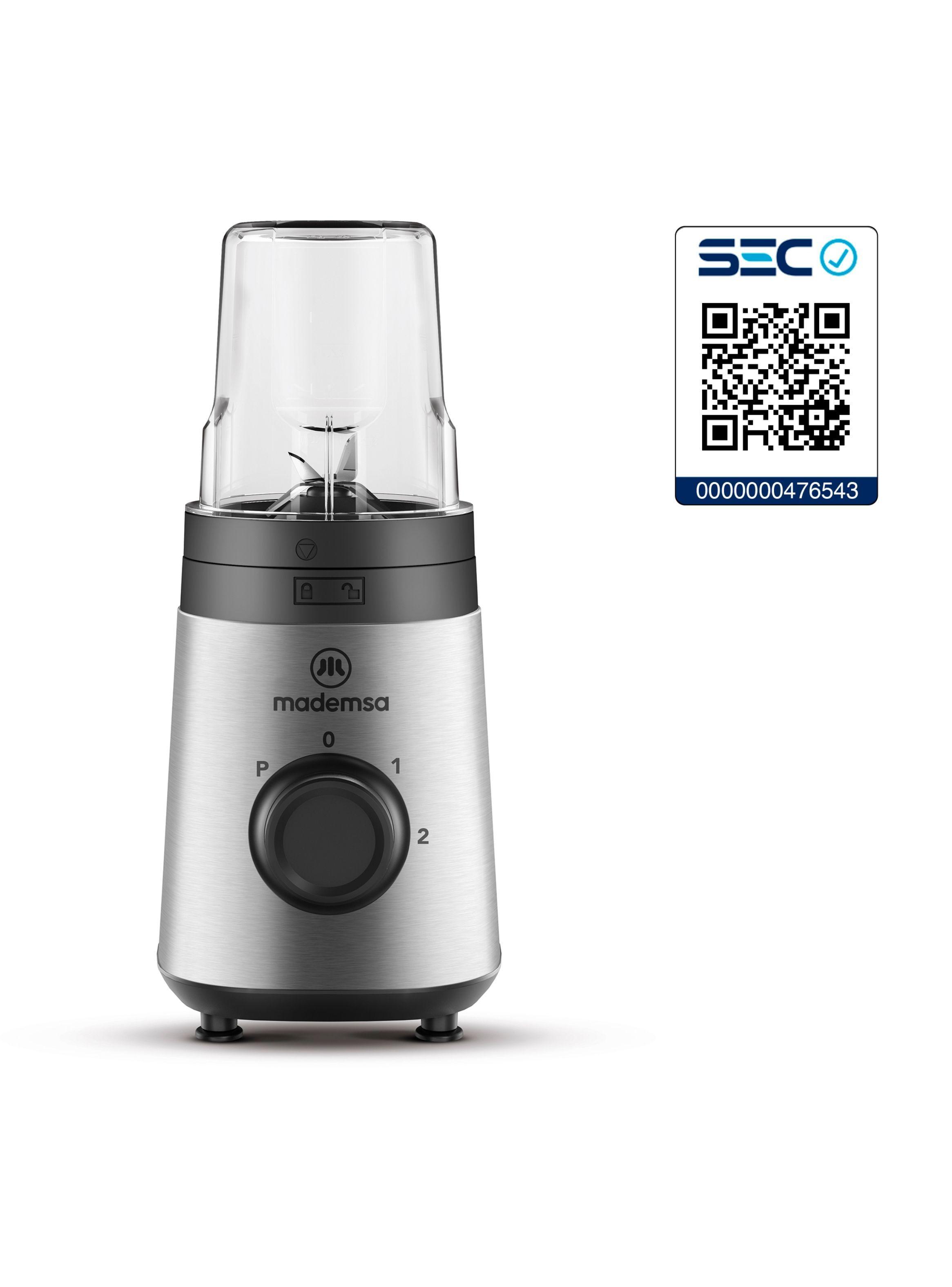 Licuadora Portátil Mademsa con 2 velocidades 300W MBL30-7
