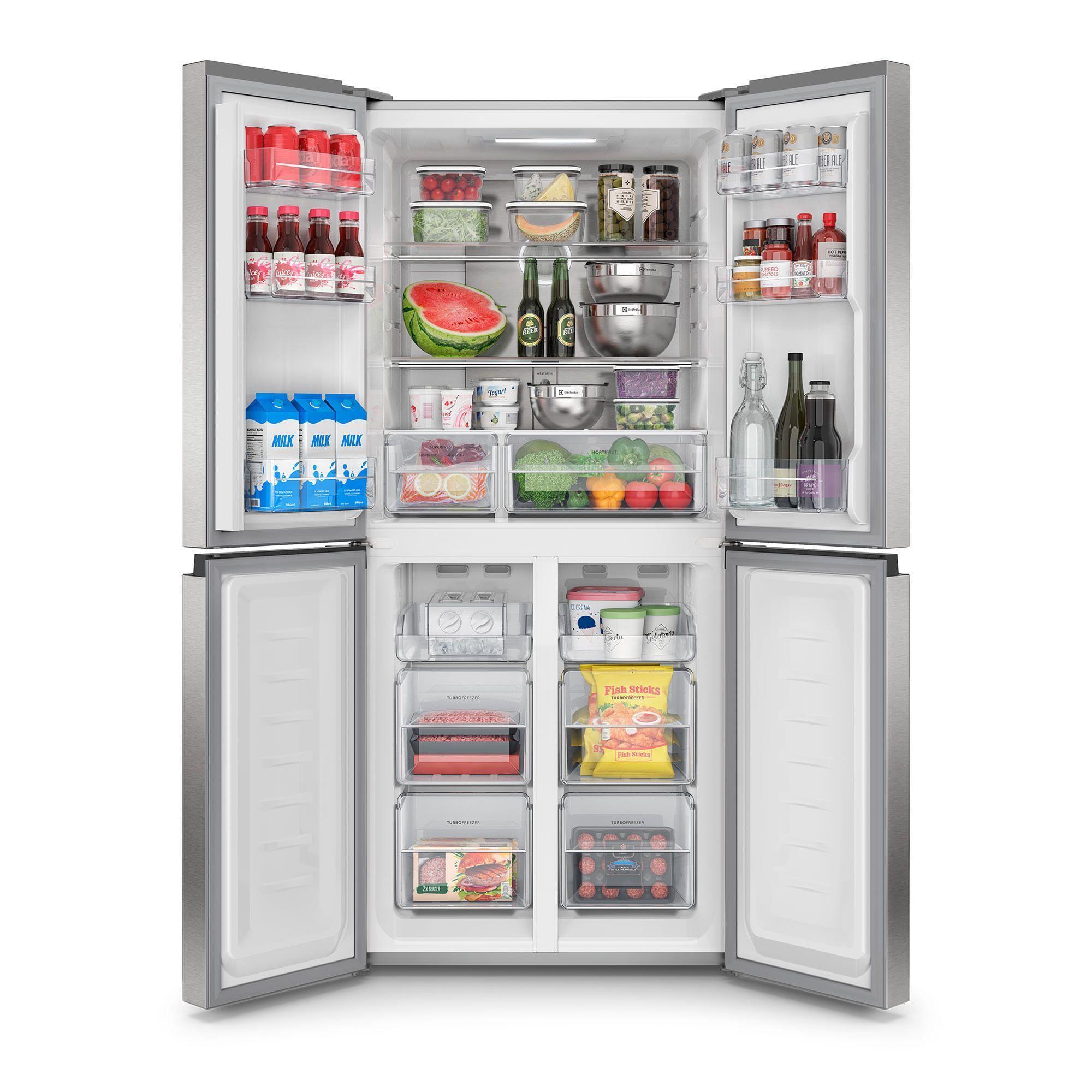 Refrigerador 420L No Frost Multidoor Inverter DQ79SU Inox-6