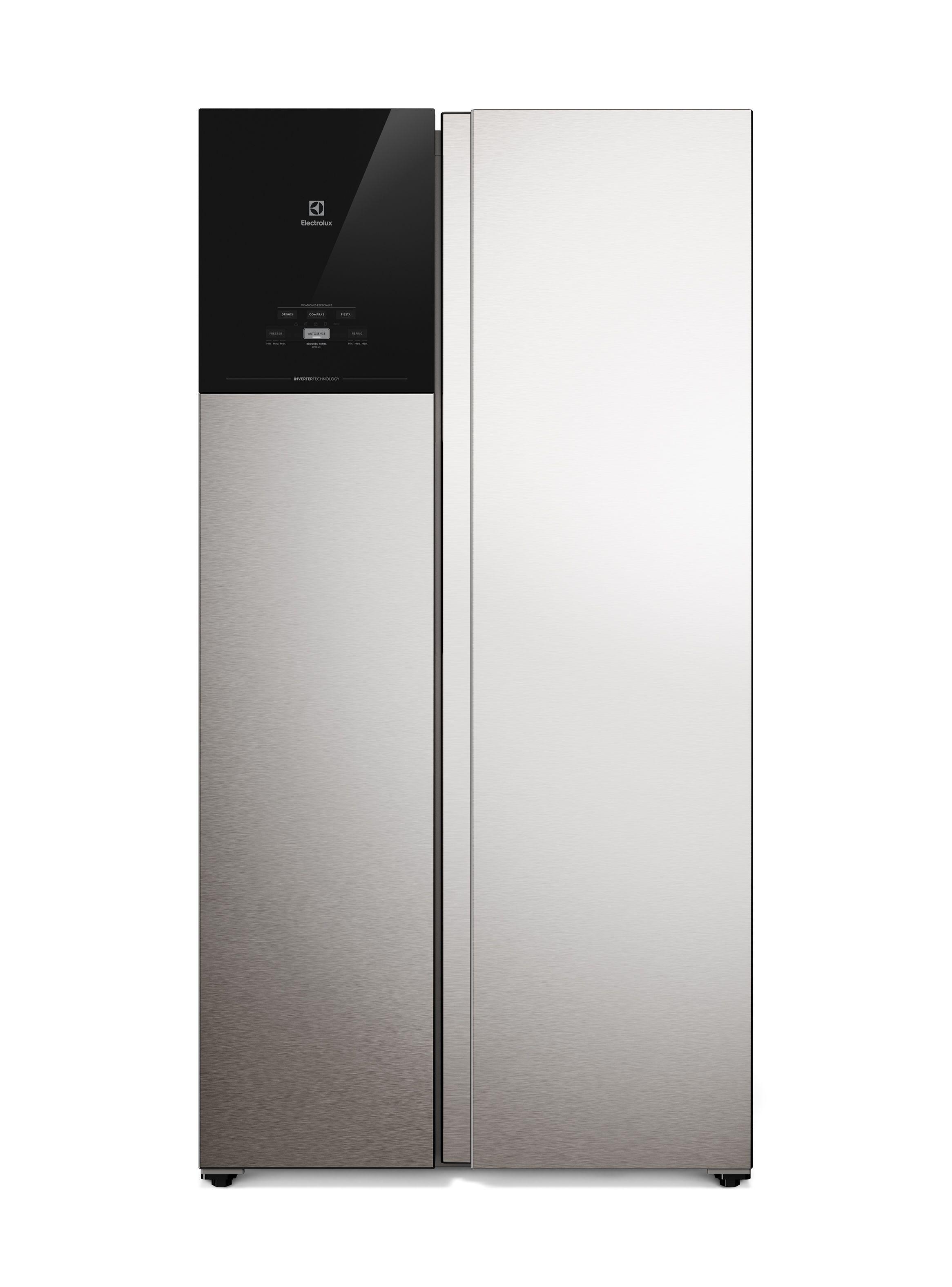 Refrigerador 530L No Frost Side by Side Inverter ES50S Inox-0